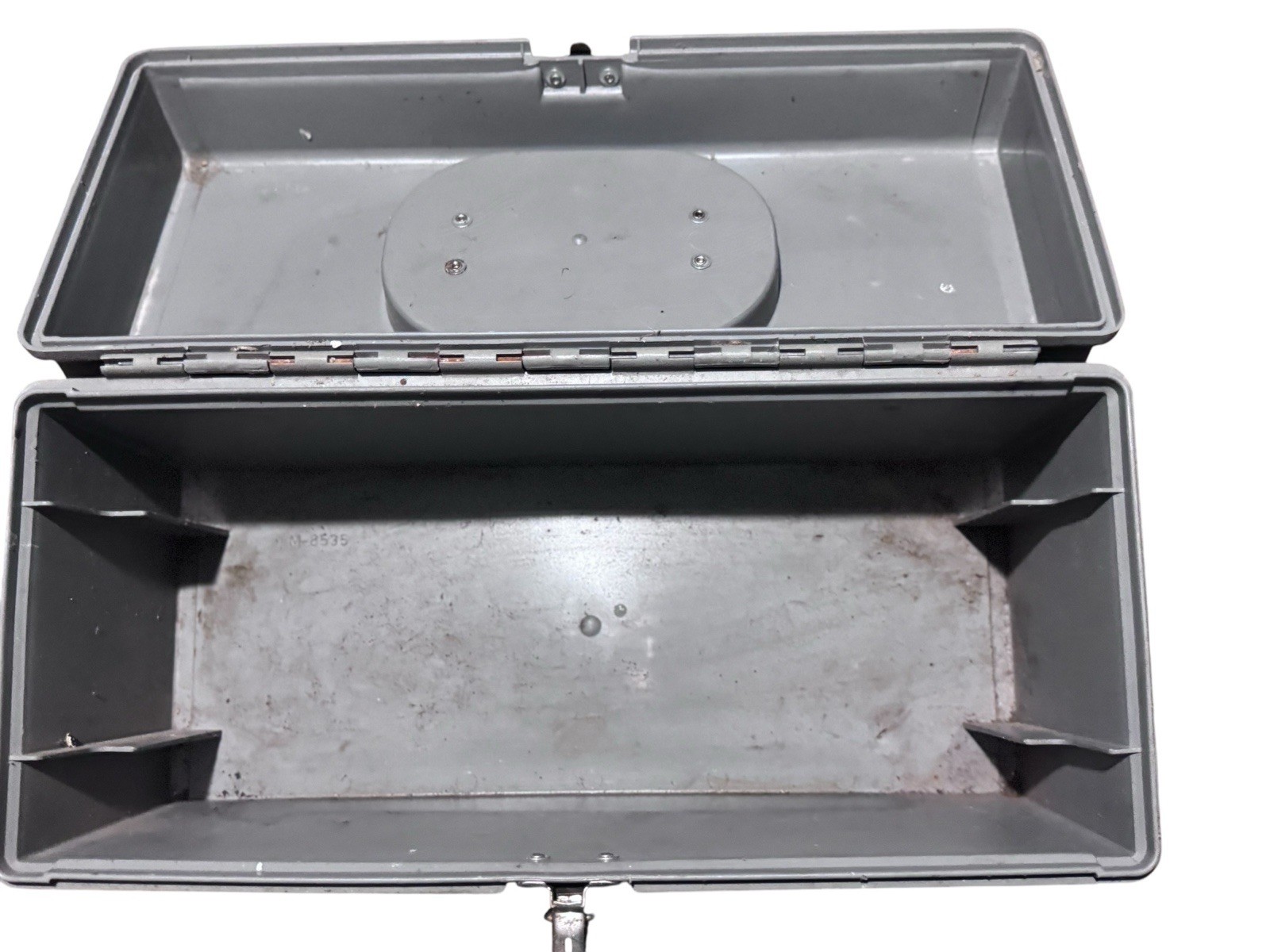 Vintage Craftsman Gray & Black Plastic 16” Tool Box