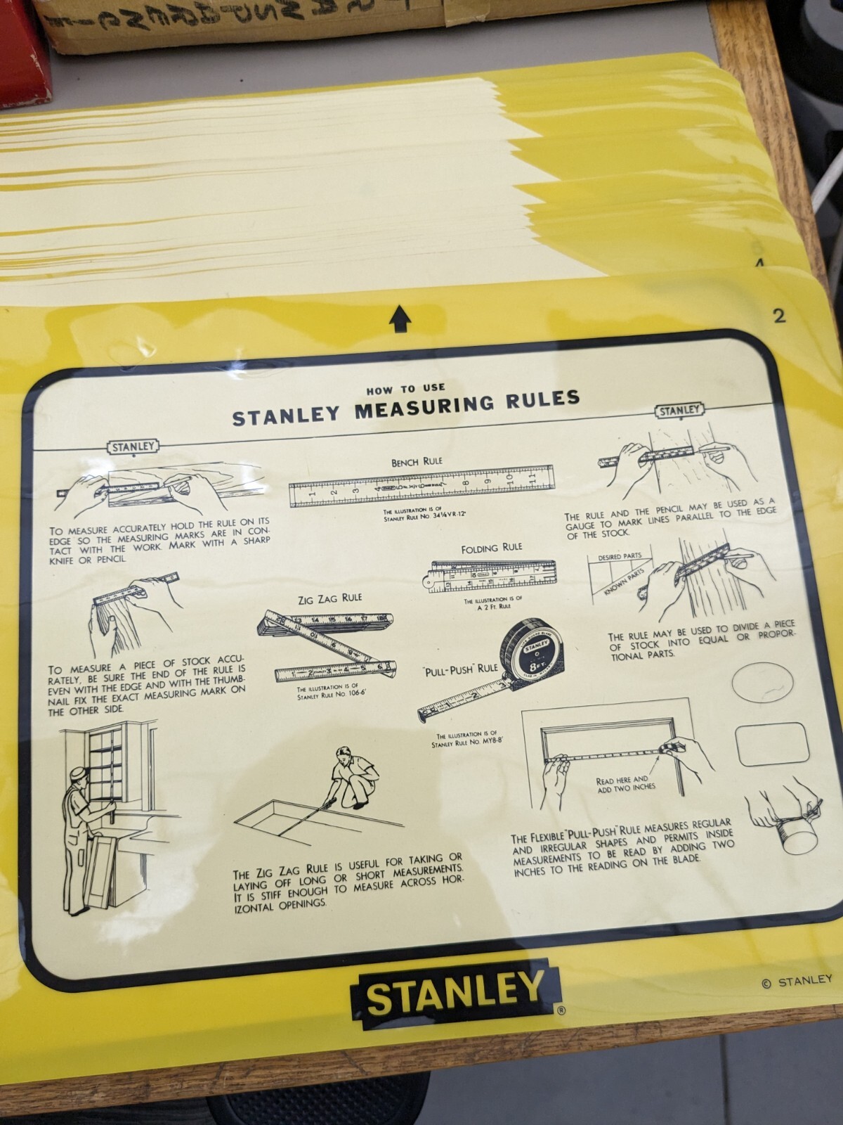 VINTAGE Stanley Tools 35mm Filmstrips Transparency McGraw-Hill Mechanical Draw