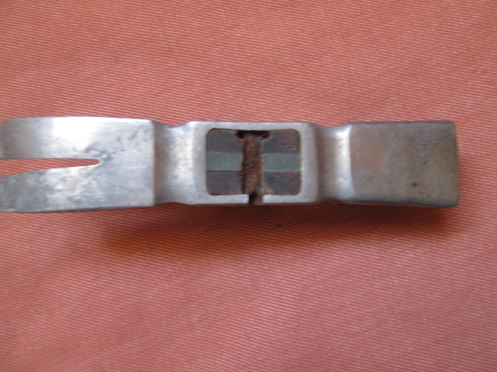 “Ted Hammer” framing claw hammer triangle head waffle face 6-1/8” long