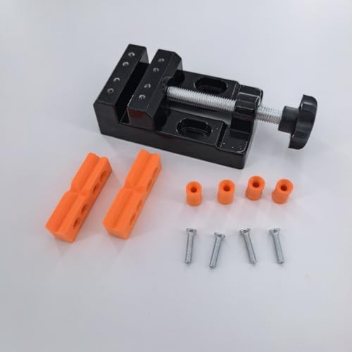 Mini Bench Vice Clamp Mini Flat Clamp Opening Parallel Table Vise for Watch