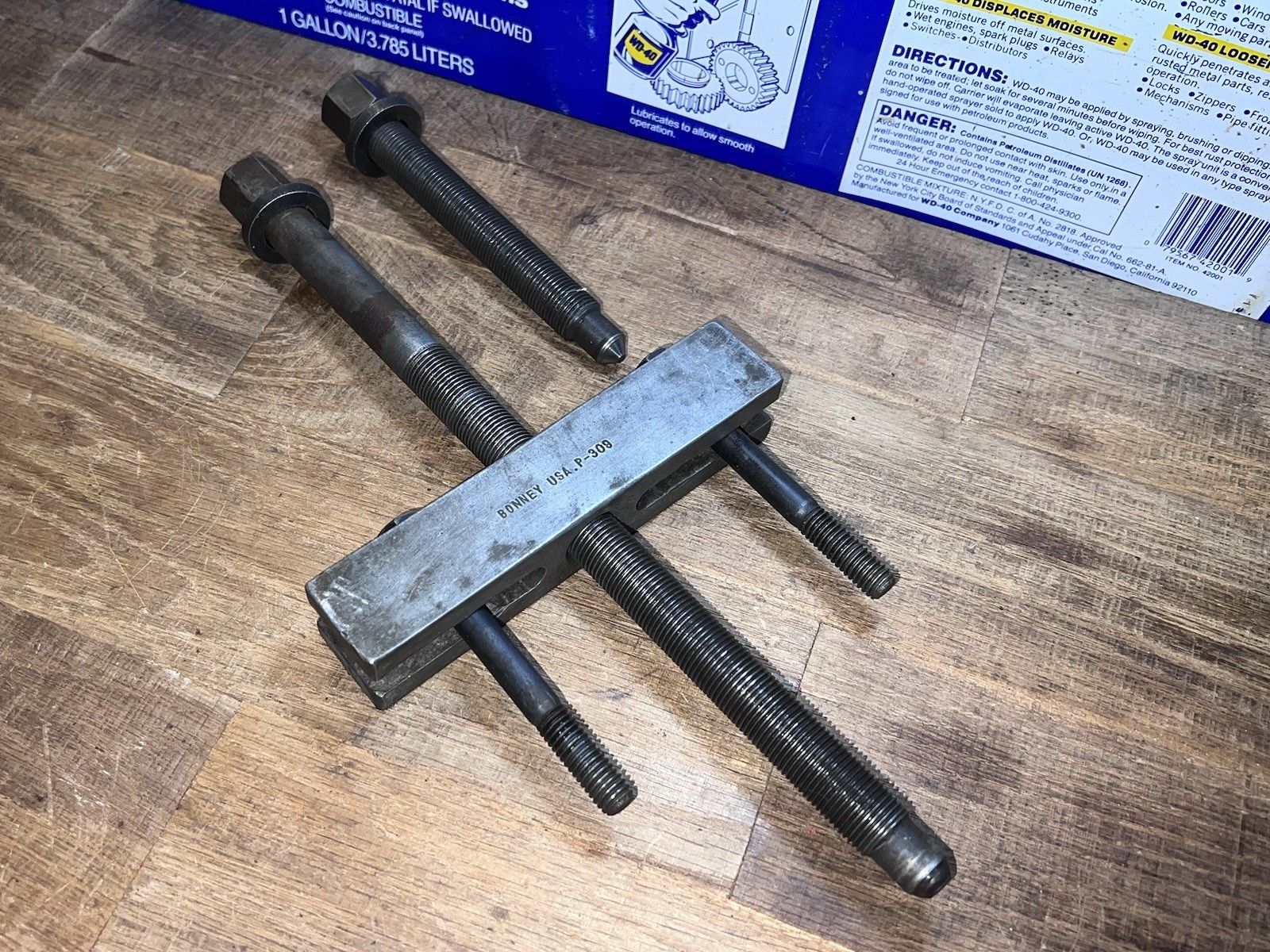VINTAGE 1940’S BONNEY P3O9 GEAR PULLER – BONNEY FORGE & TOOL WORKS ALLENTOWN PA
