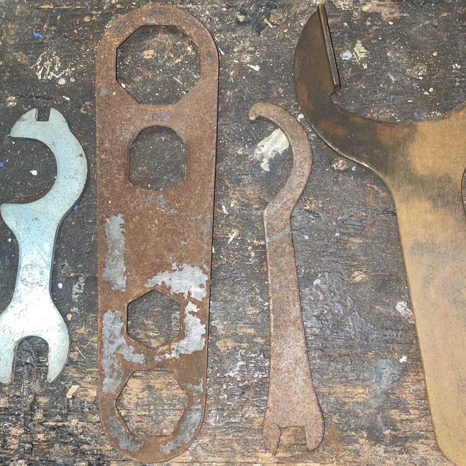 Lot of 5 Vintage, Antique Multi-Wrench Tool