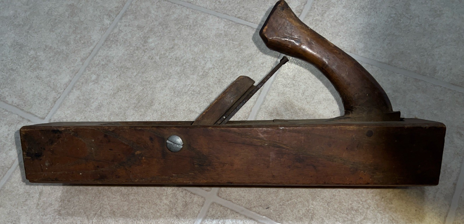 Vintage Carpenter’s Wood Plane Tool 14-3/4” x 3”