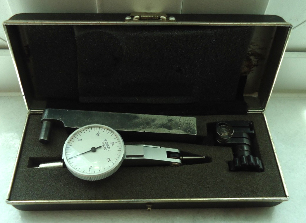 Peacock Pic-Test Dial Indicator Gauge Case Machinist Gage Tool Test