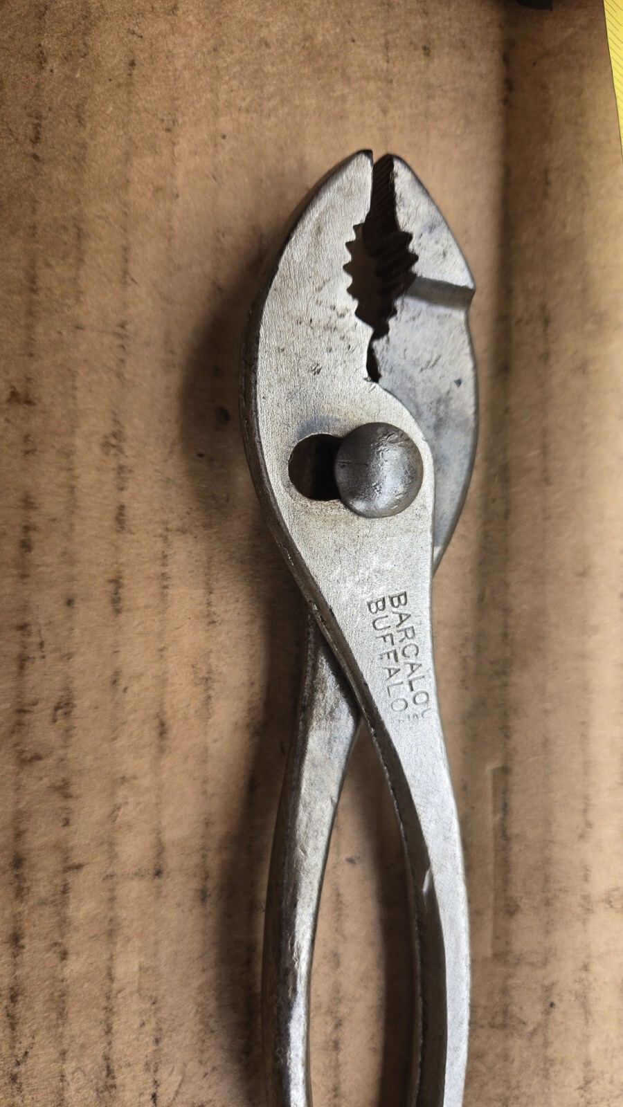 Vintage Barcalo Buffalo 6.50 Inch Slip Joint Pliers No. 1 B