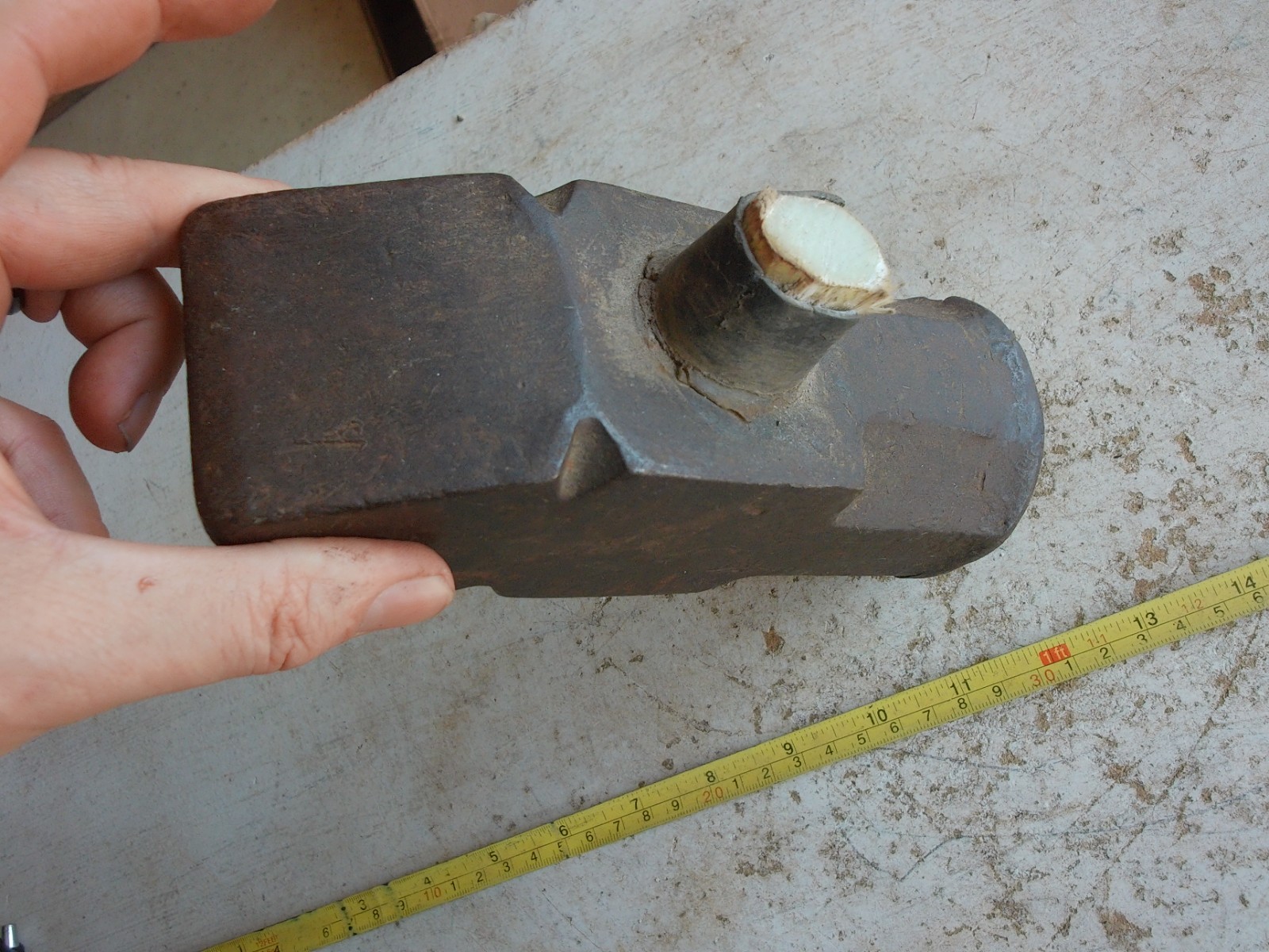 Vintage Large 12 lb cross Peen Hammer Head Lot 26-22-Y14
