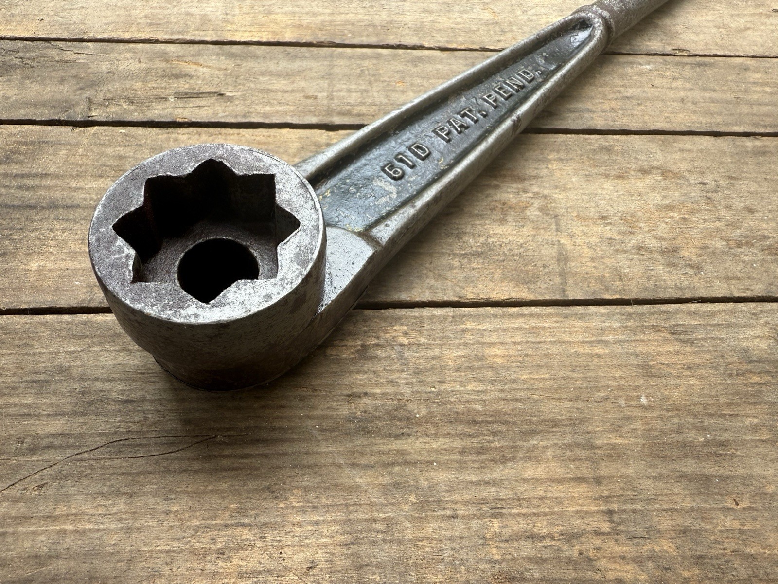 No 1 Dresser S & K 13 1/4” Patent Pend 51D Mechanics Wrench Ratchet Torque Tool