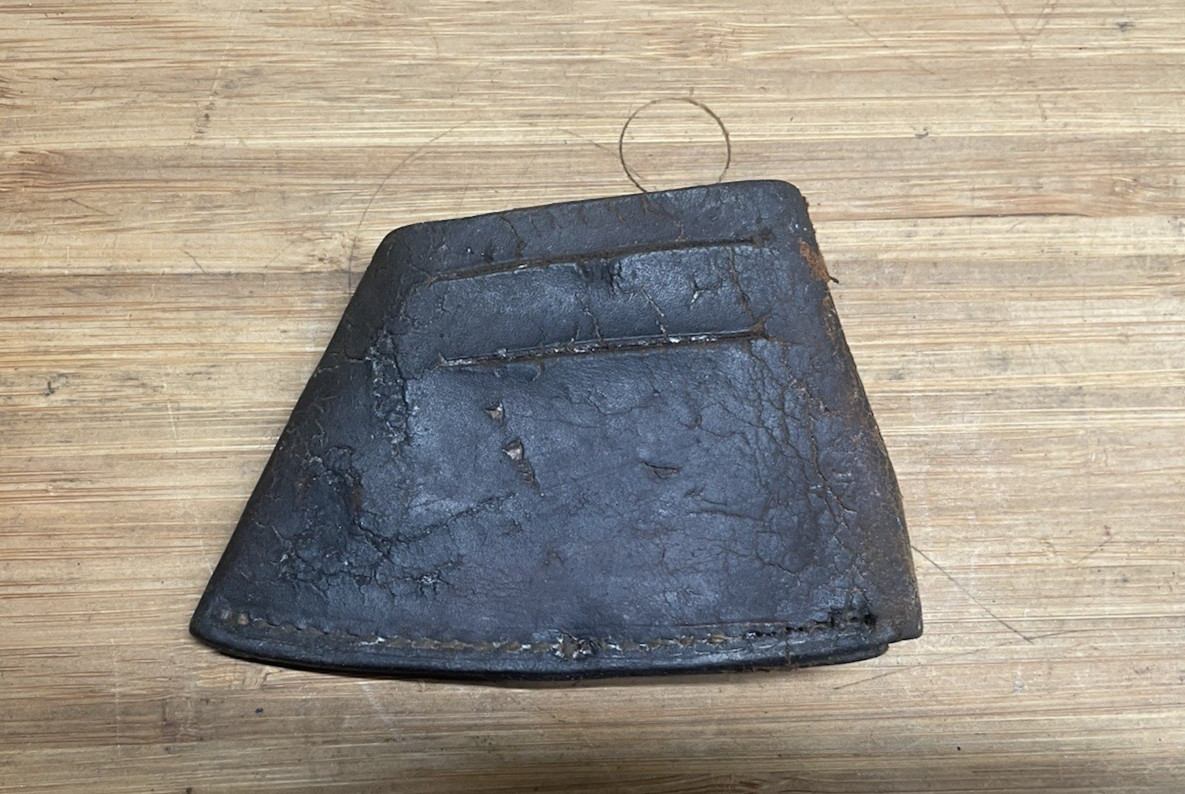 Early 1920’S Estwing Multi-Tool UTIL-AXE Hatchet Leather Handle Sheath Trapper