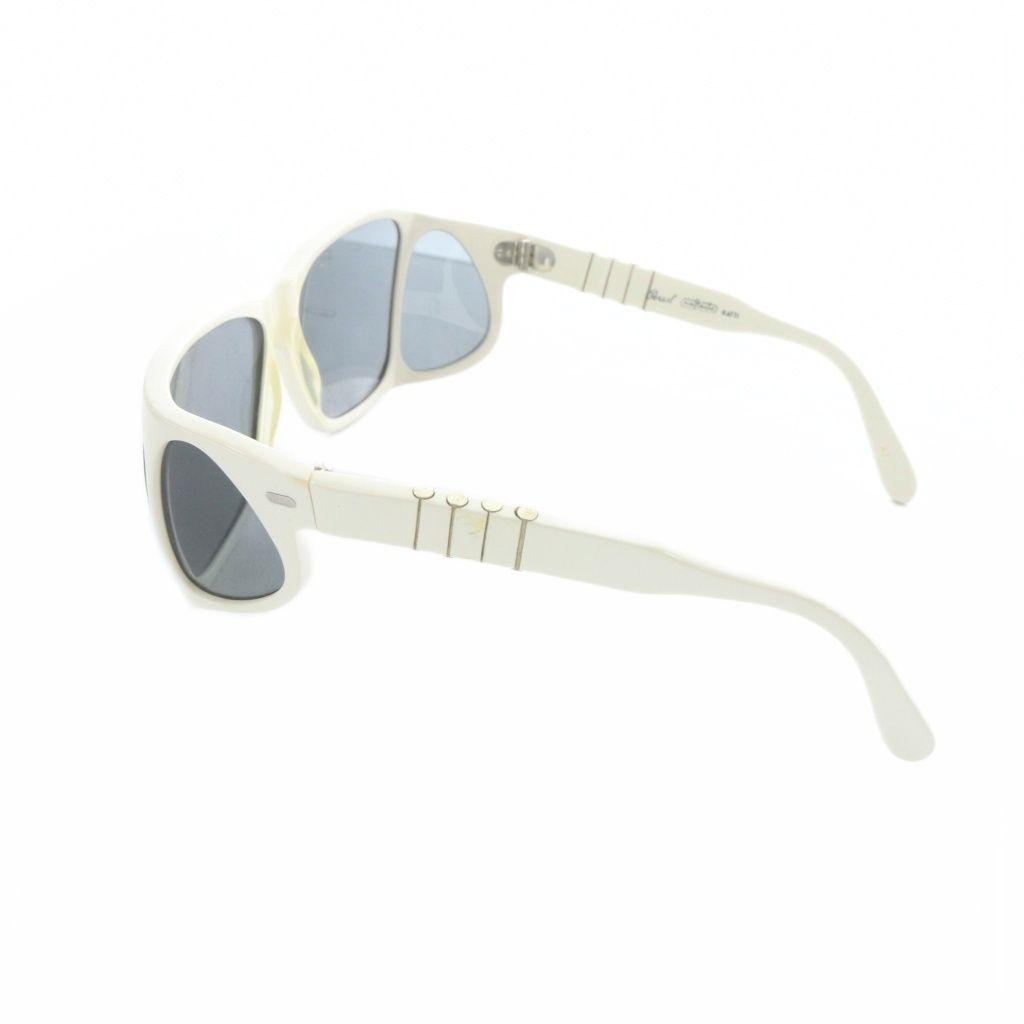 Persol Vintage Sunglasses RATTI 13cm Frame 4.8×5.5cm Lenses White Used