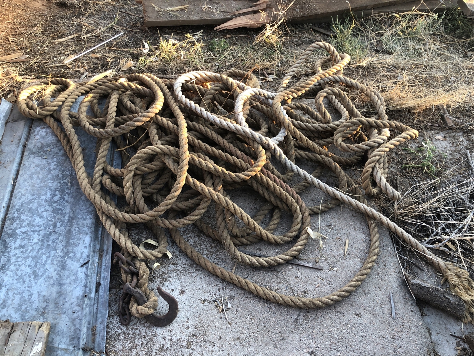 OLD VTG LARGE WESTERN BLOCK CO LOCKPORT NY OVERSIZE WOOD METAL PULLEY ROPE LOT