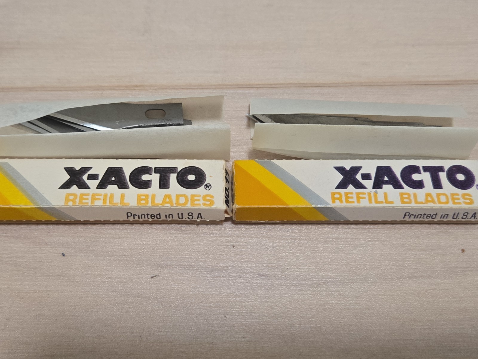 Vintage X-Acto No. 11, 24 Replacement Blades 10 Blades in Original Packaging LIC
