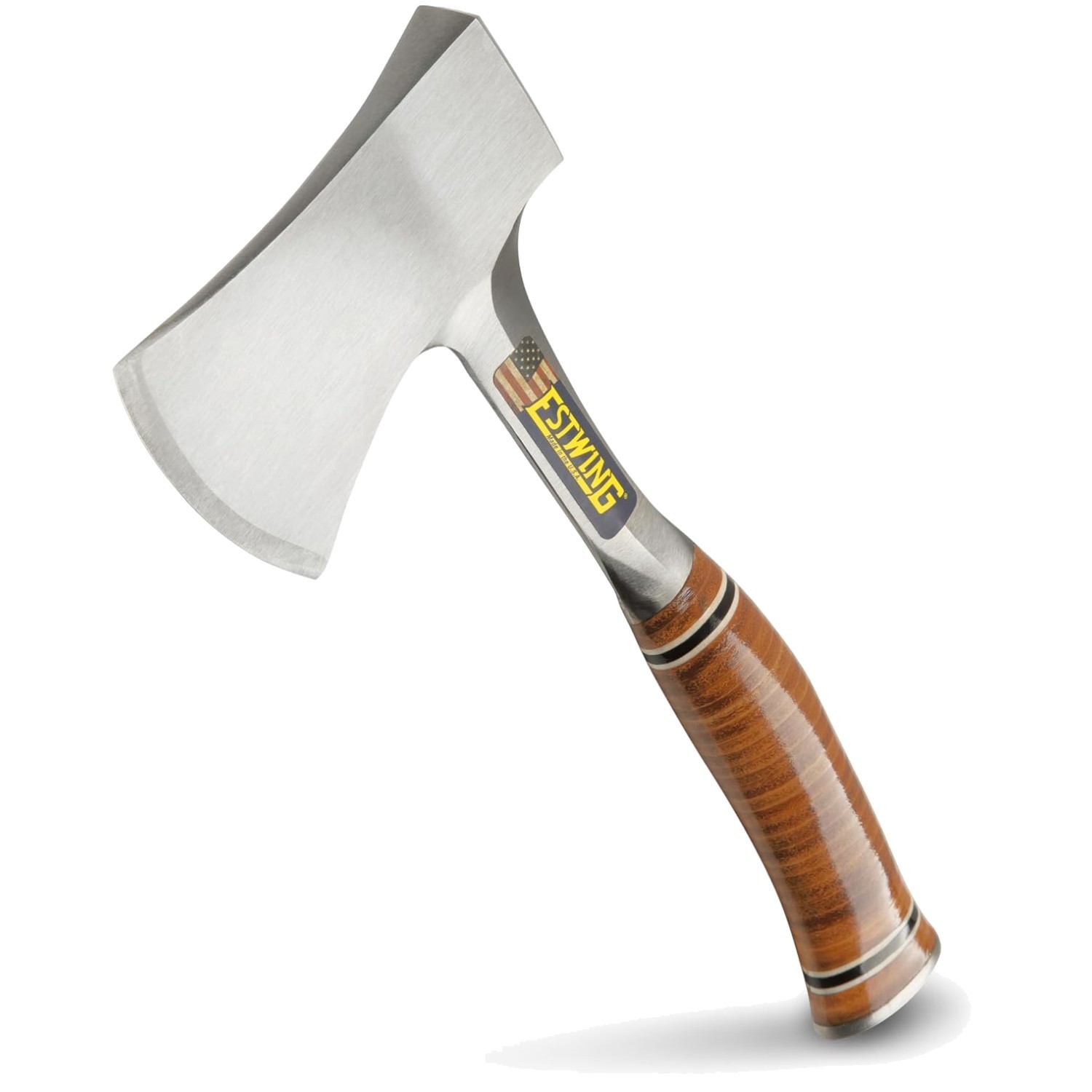 Genuine Leather Grip Sportsman’s Axe