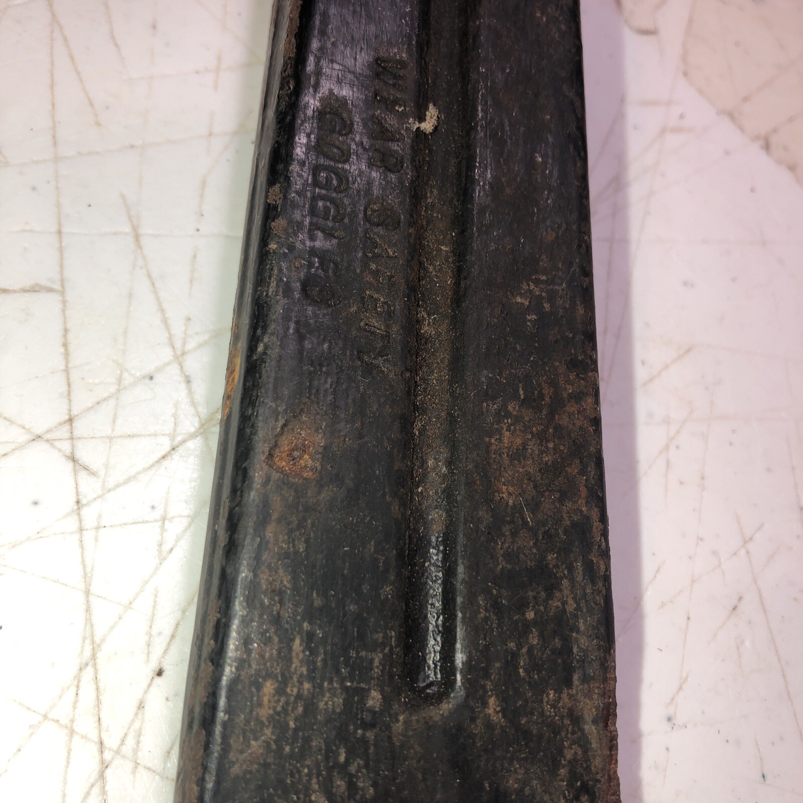 *RARE* Vintage Mexico Metal Steel Wood Splitter Splitting Maul Black 8.5” 4 Lb.