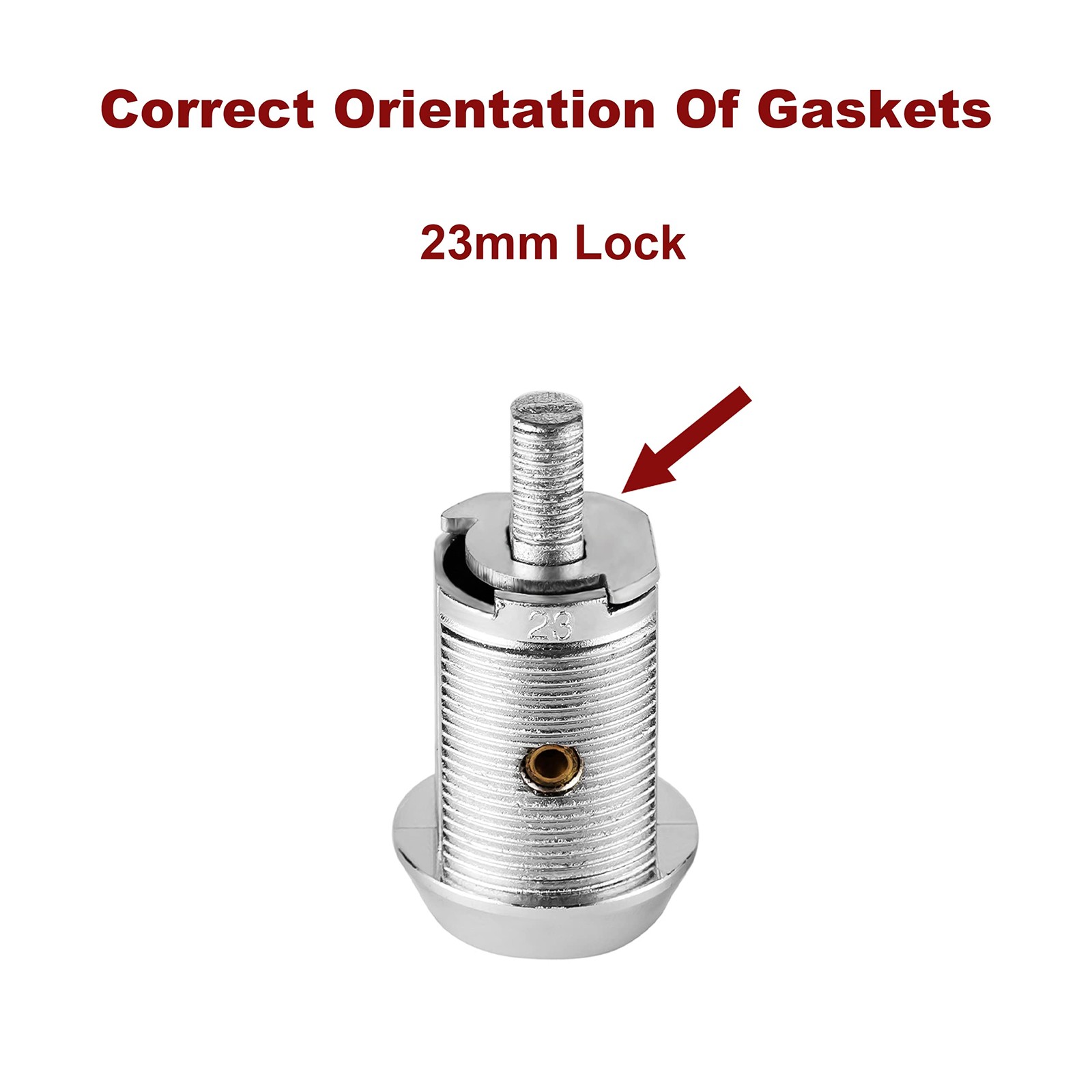 RV Compartment Locks 7/8 Inch for Storage Doors – Pack of 5 with Keys