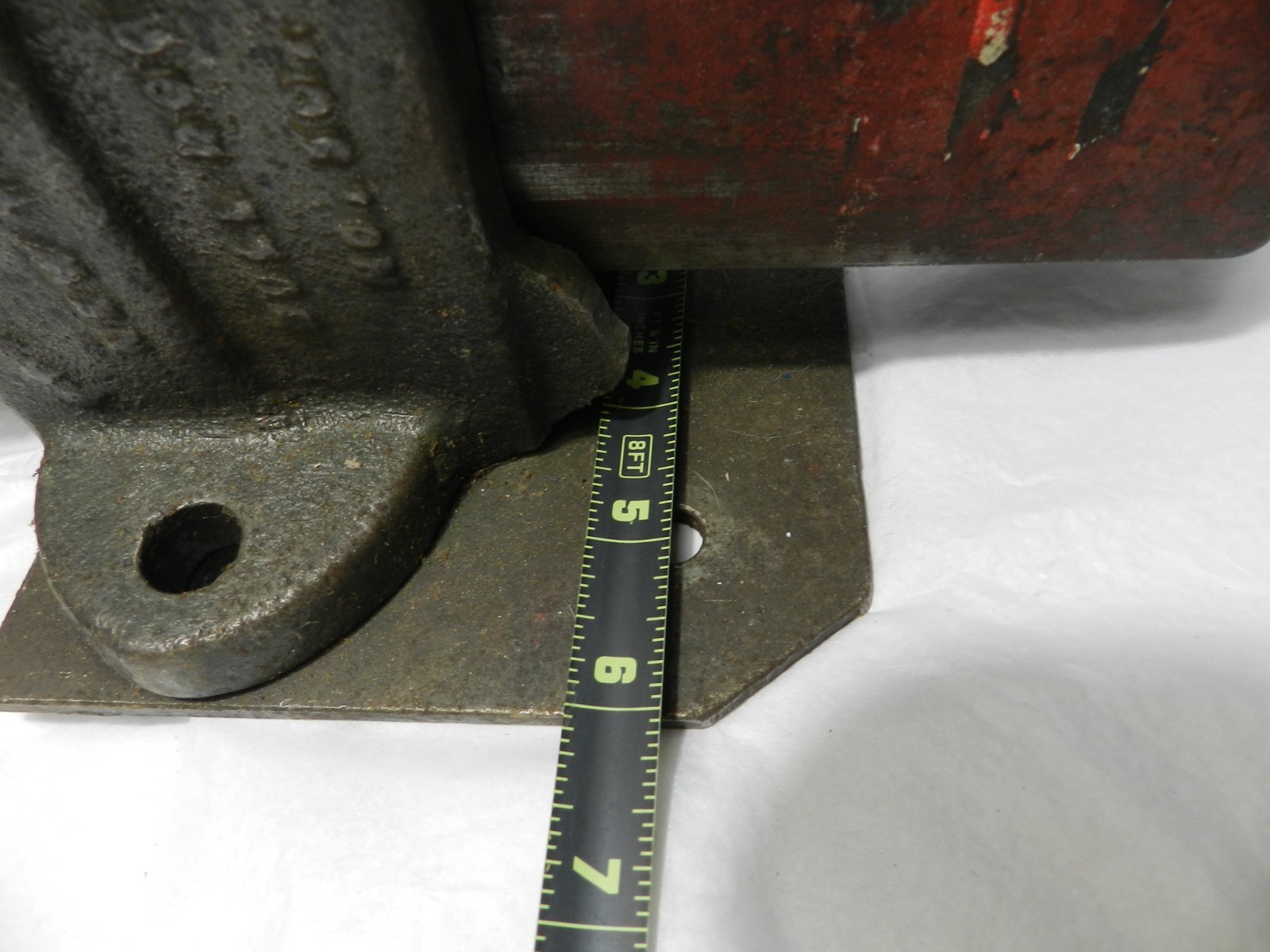 Prentiss Bull Dog No 50 Vise Bench Antique Tool Cast Iron 3-1/4″ Jaw fixed base