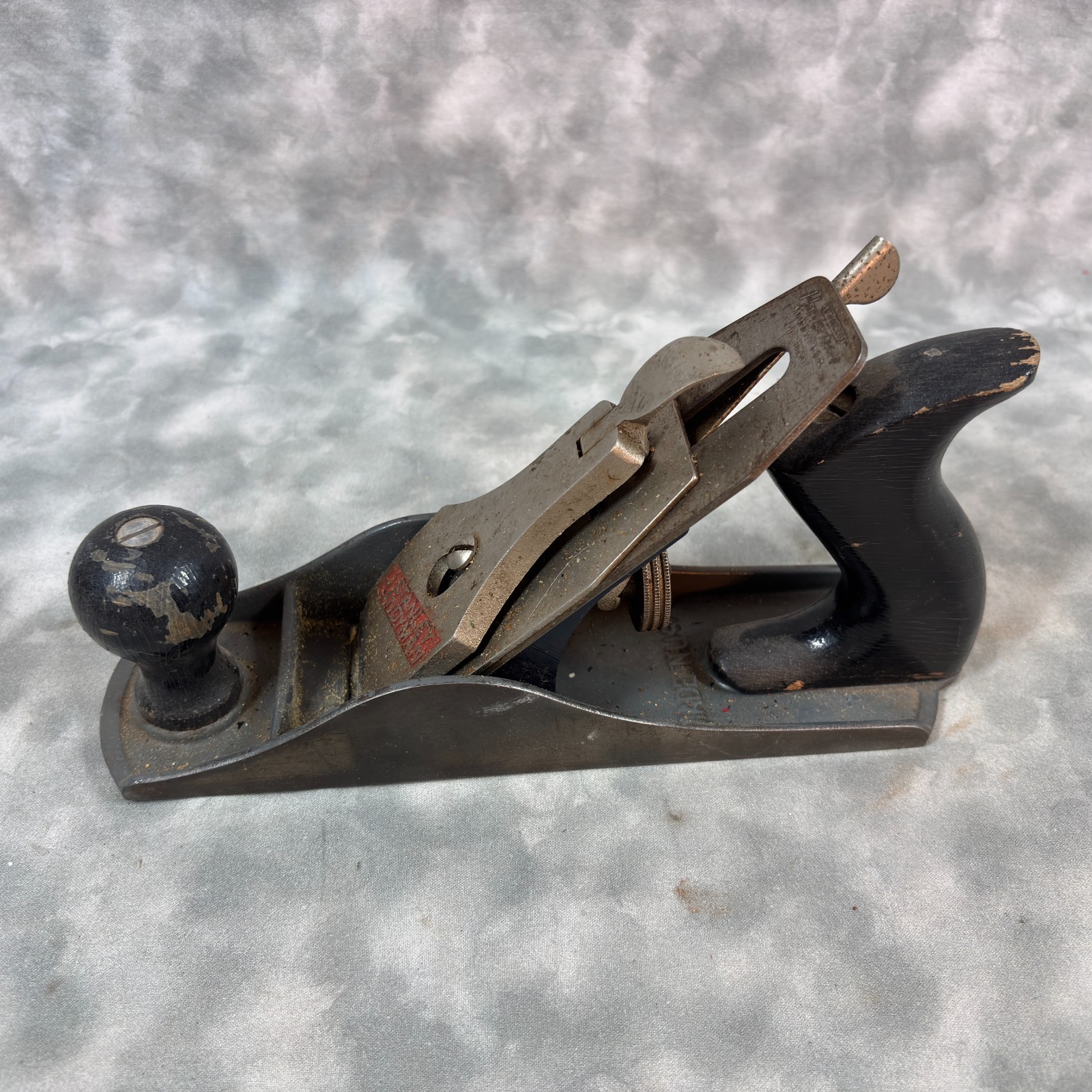 1950s Vtg Stanley Handyman No. H1204 Smooth Bench Plane – 9” Wood Tool USA