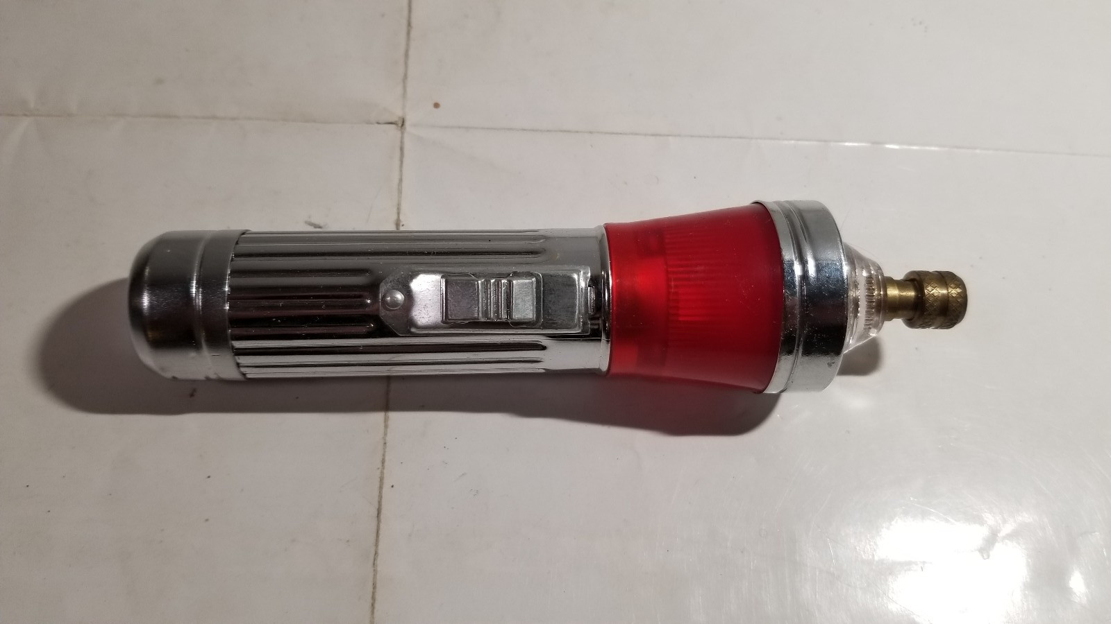 Vintage Illuminated Screwdriver Flashlight Hong Kong
