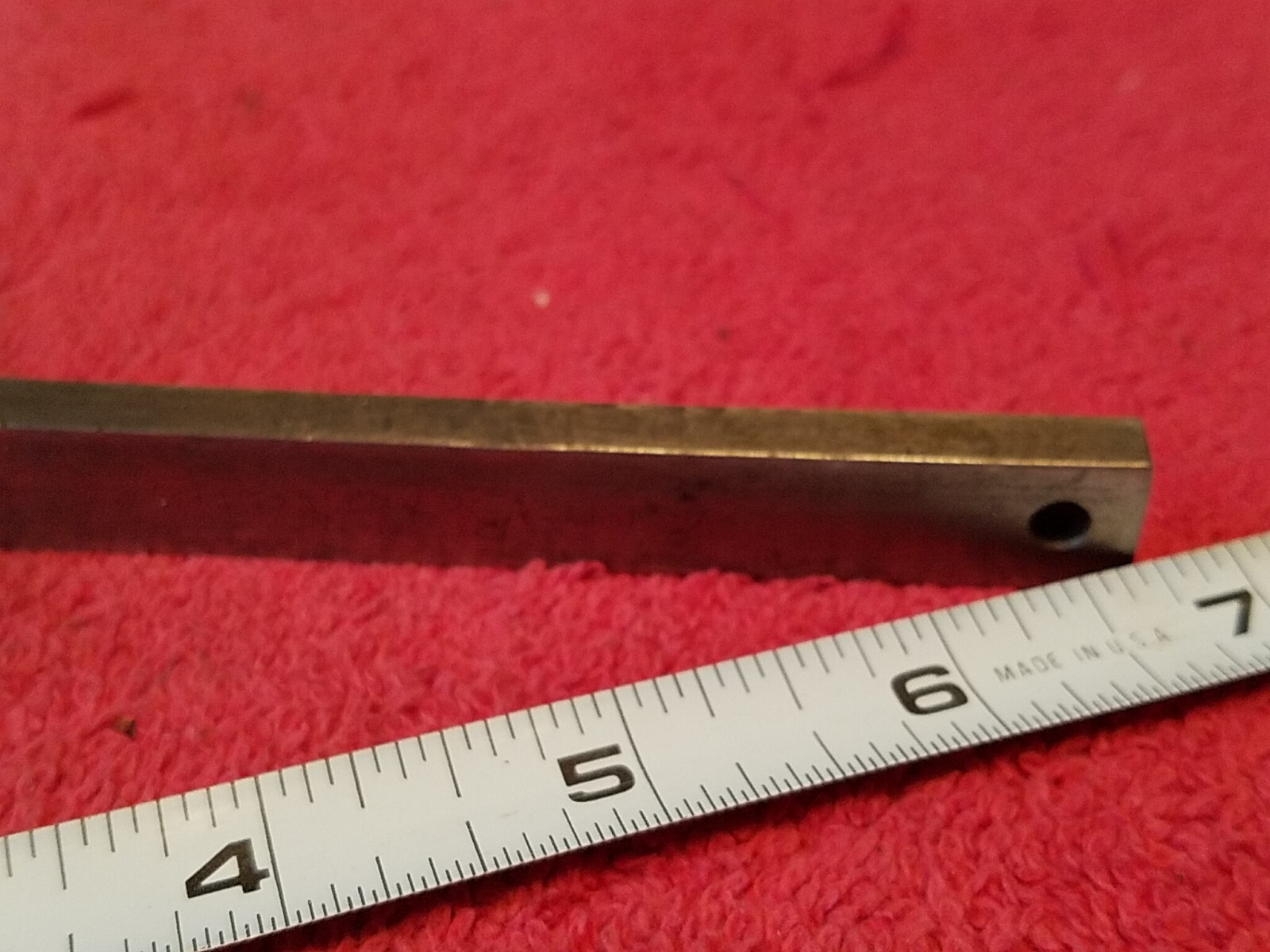 Vintage Ideal Tool Co. Double Scale Test Indicator Rochester N.Y. USA With Bar
