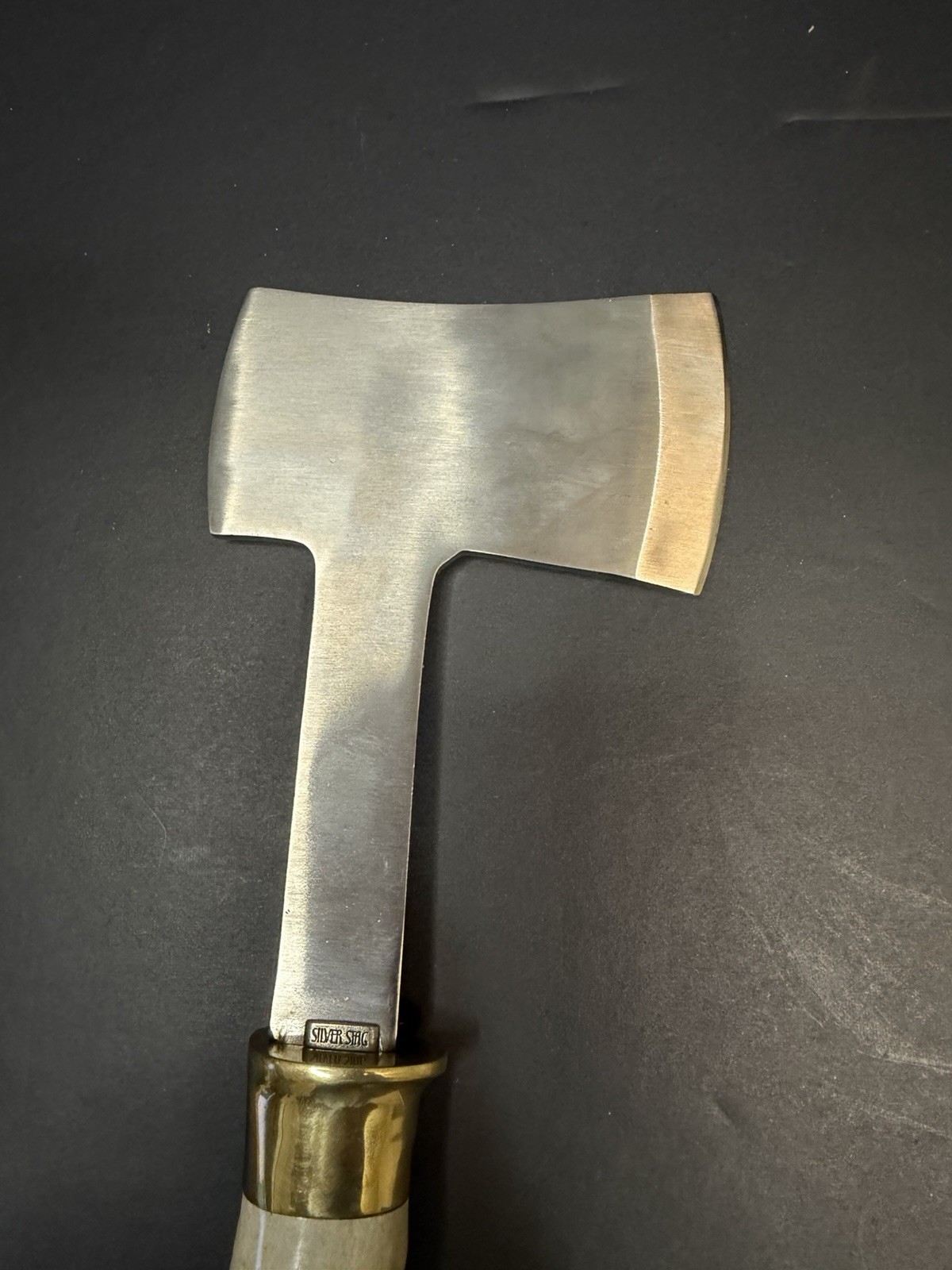 Silver Stag Crown Stag Hatchet (New) Field Ax