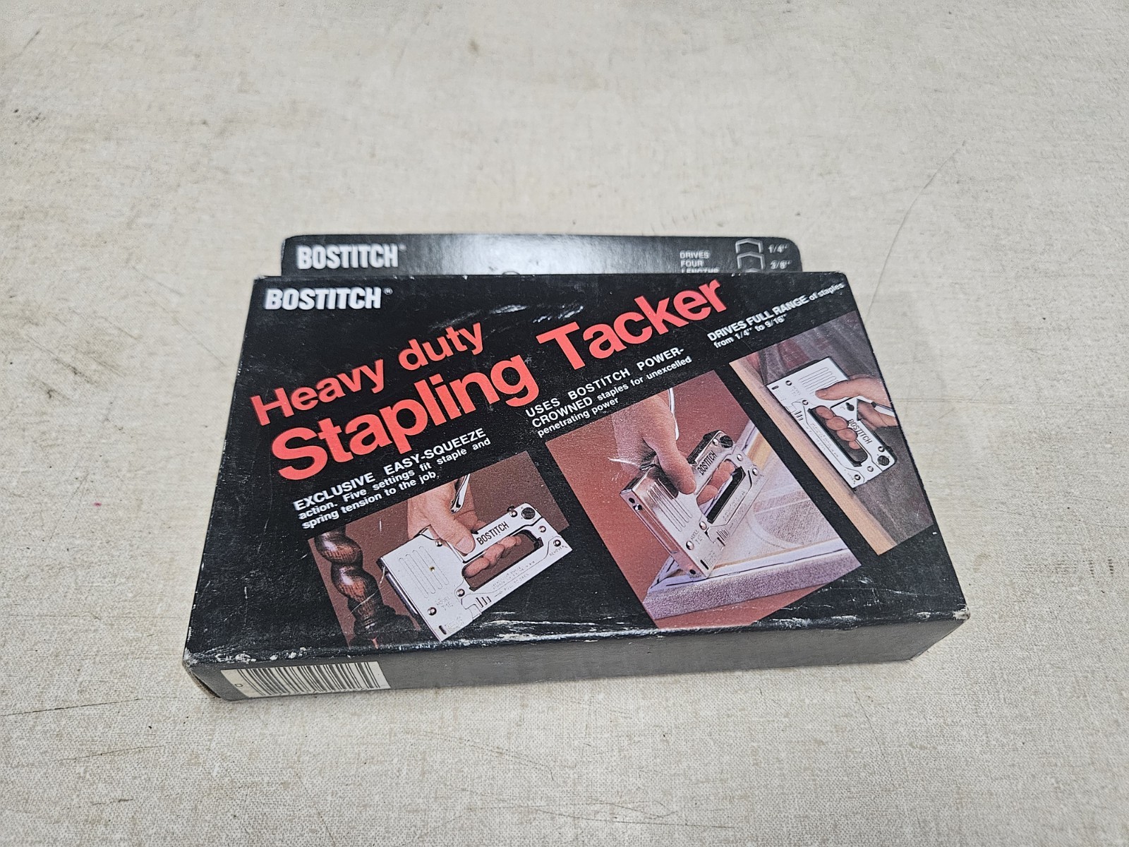 Vintage Bostitch Professional Heavy Duty Stapling Tacker T15C, USA, NOS