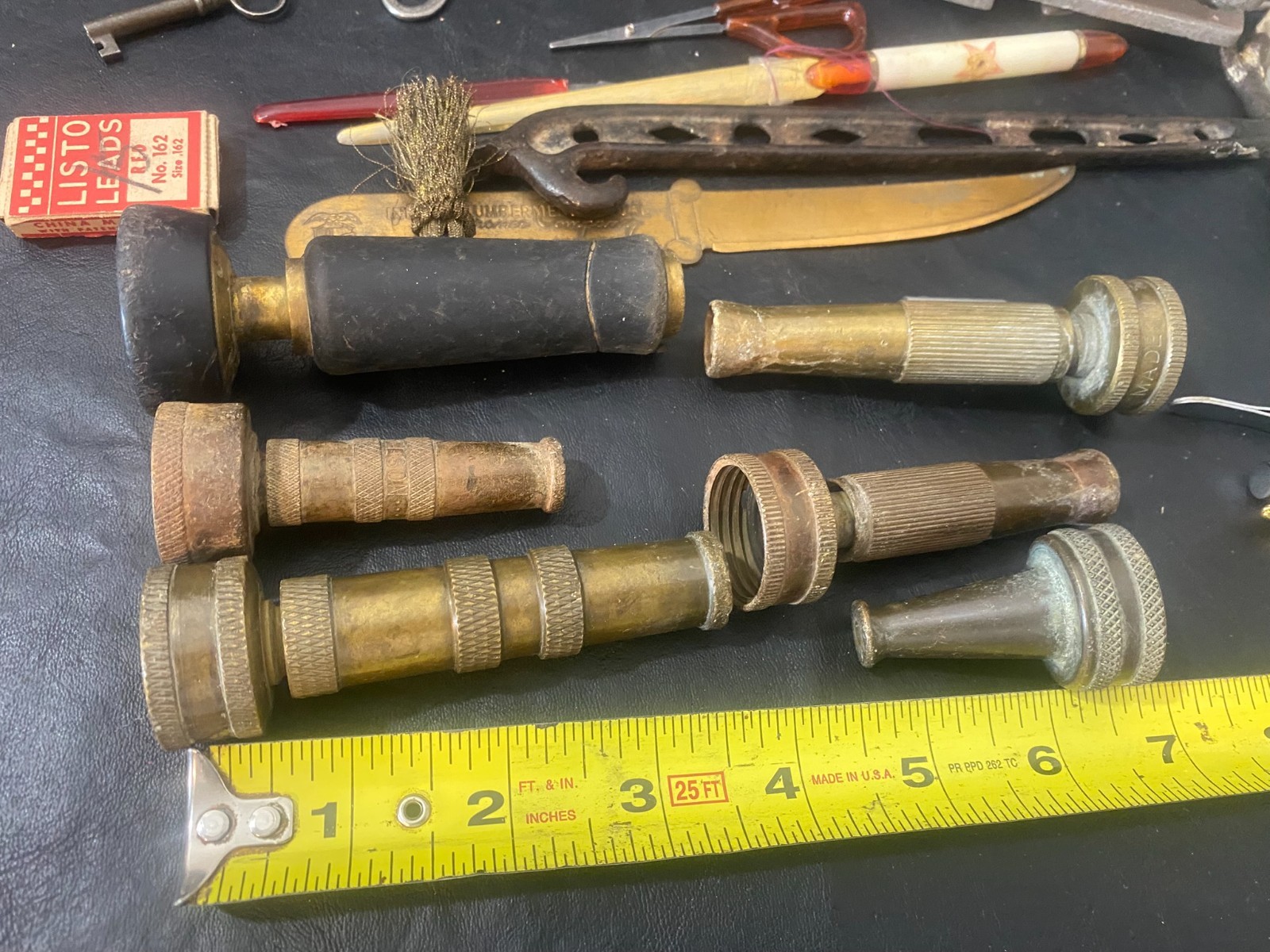 vintage keys nozzles tools letter openers key tool tweezer collection