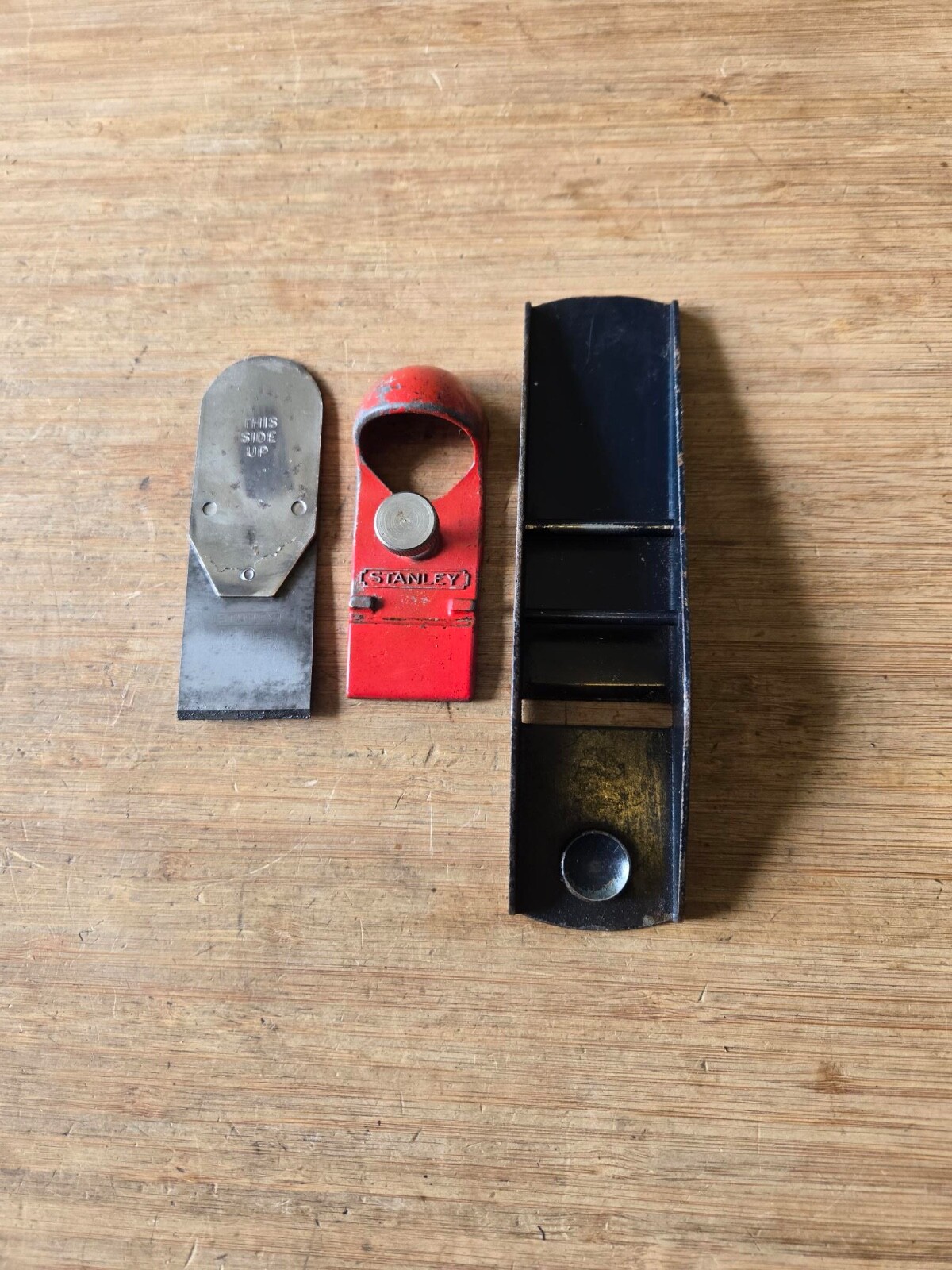 Vintage Stanley no.H-102 Long Size THUMB PLANE TOOL USA