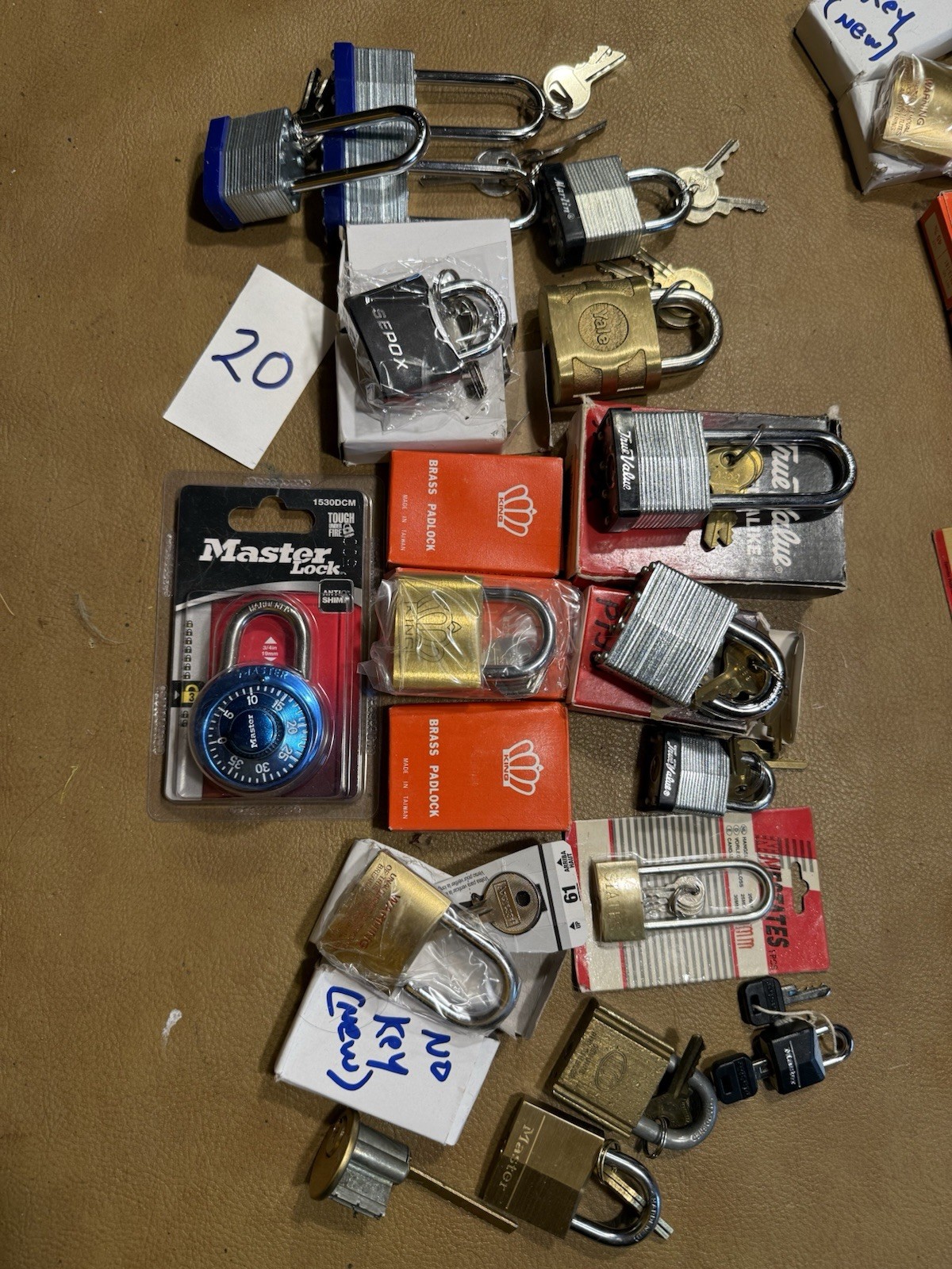 Fajardo Locks -Mostly Brand New Padlocks, Locks For Picking Sport. Lot 20
