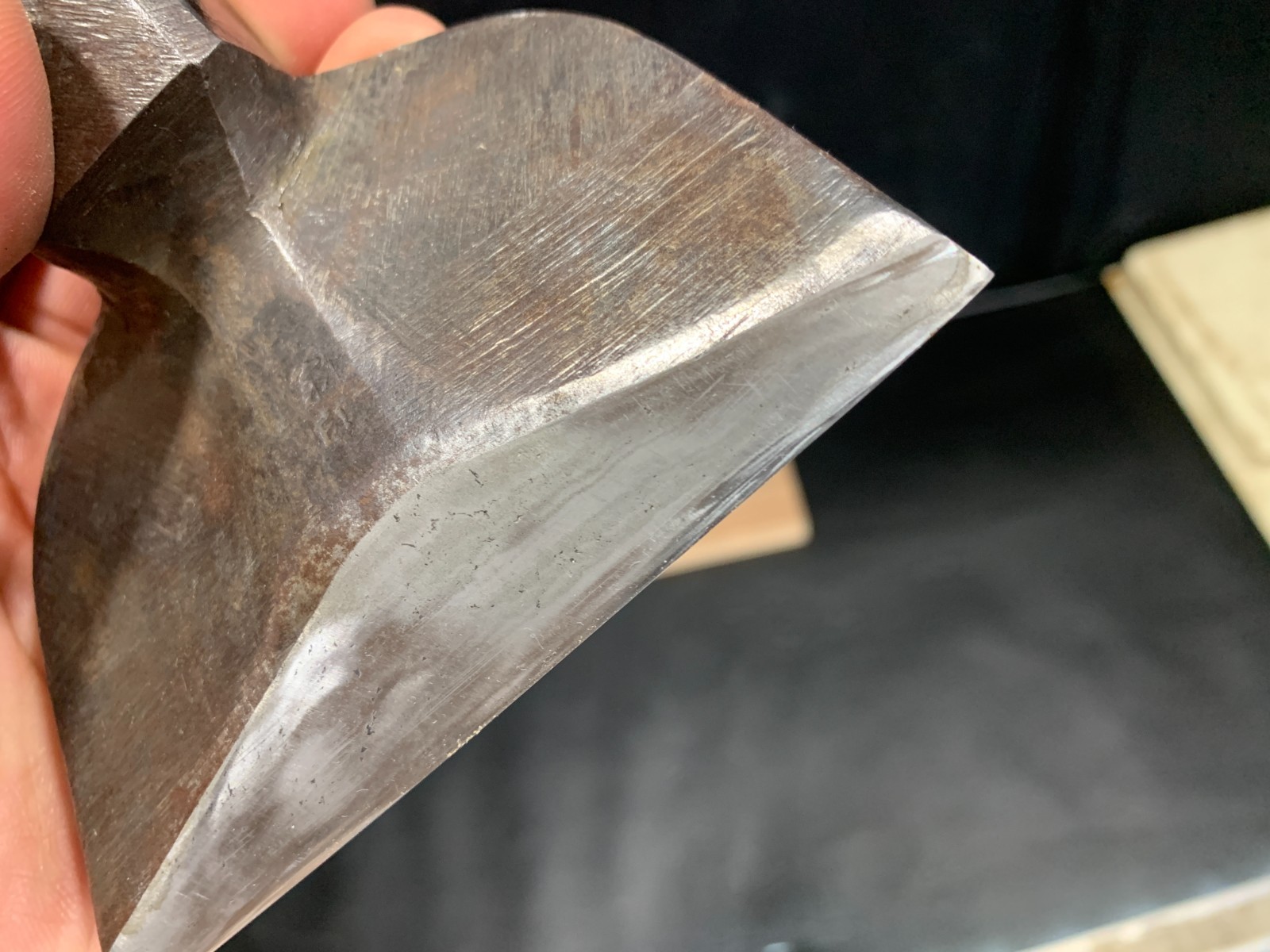 OLD : Japanese Adze Blade – Chona Blade – Normal Type – 407 g 99mm