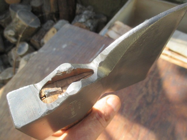 Belknap BLUE GRASS Hewing Axe Hatchet, 15 in. & 3 lbs. w/ Handle, Louisville