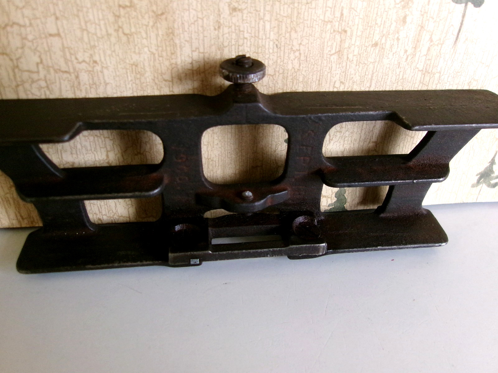 Antique 1900 S.J. Morin Crosscut Saw Raker Gauge Seattle WA USA