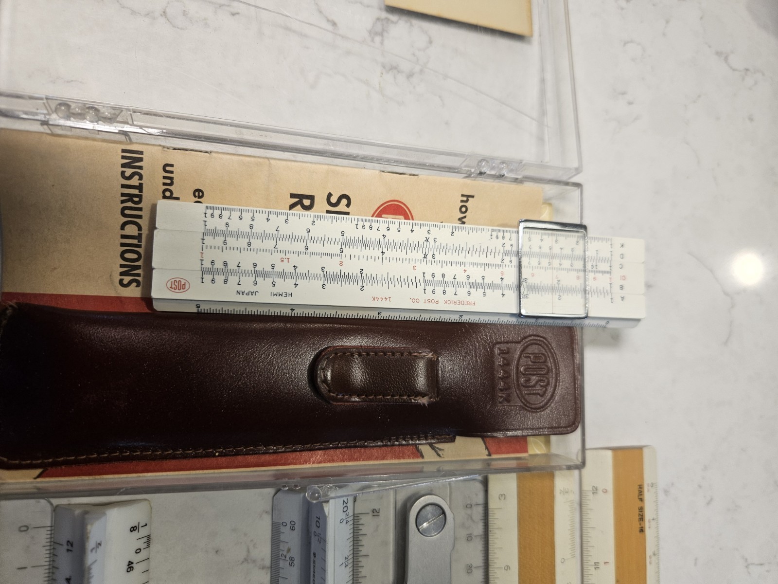 Vintage Ruler Lot Of 8,