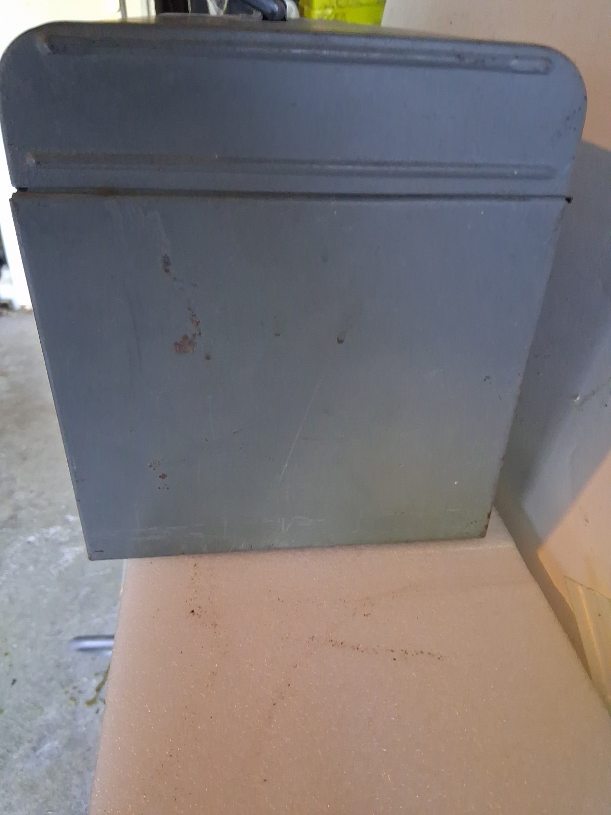 Vintage Sears Craftsman 6506 Metal Tool Box With Tray