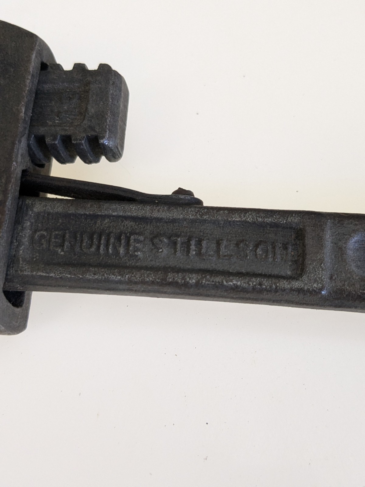 Ventage Stillson Walworth 10 ” Pipe Wrench Steel Handle USA Steam Punk