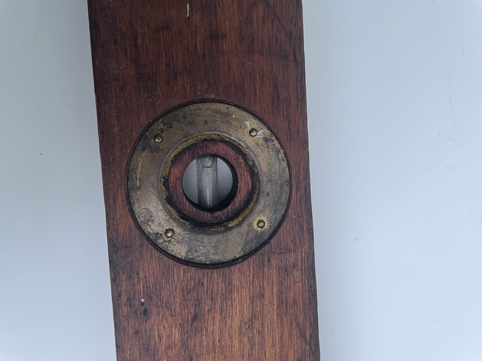 Vintage Baker & McMillen Wooden & Brass Level Standard Eclipse Level 26”
