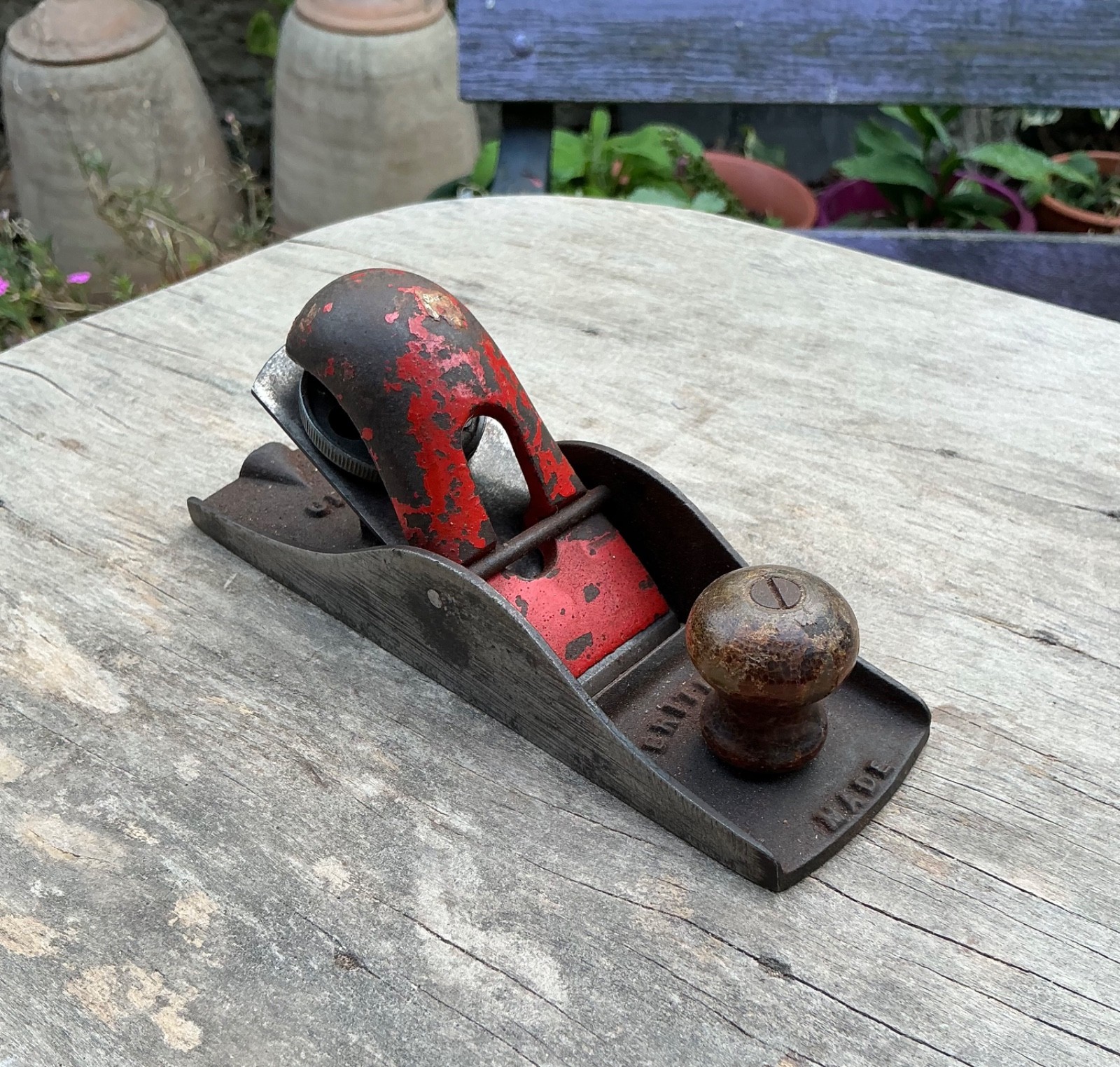 Vintage 110 Woodworking Block Plane- British Made.