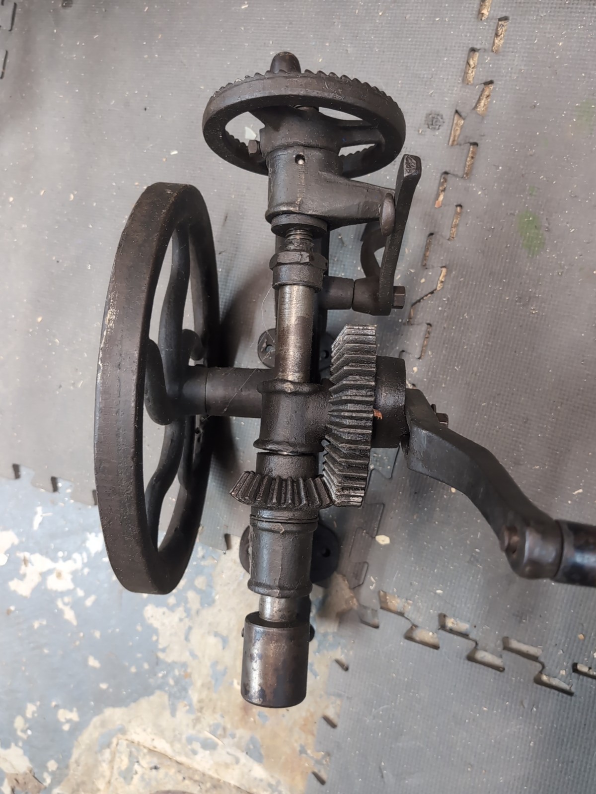 Canedy Otto No. 0 Antique Drill Press. Made In Chicago Heights.