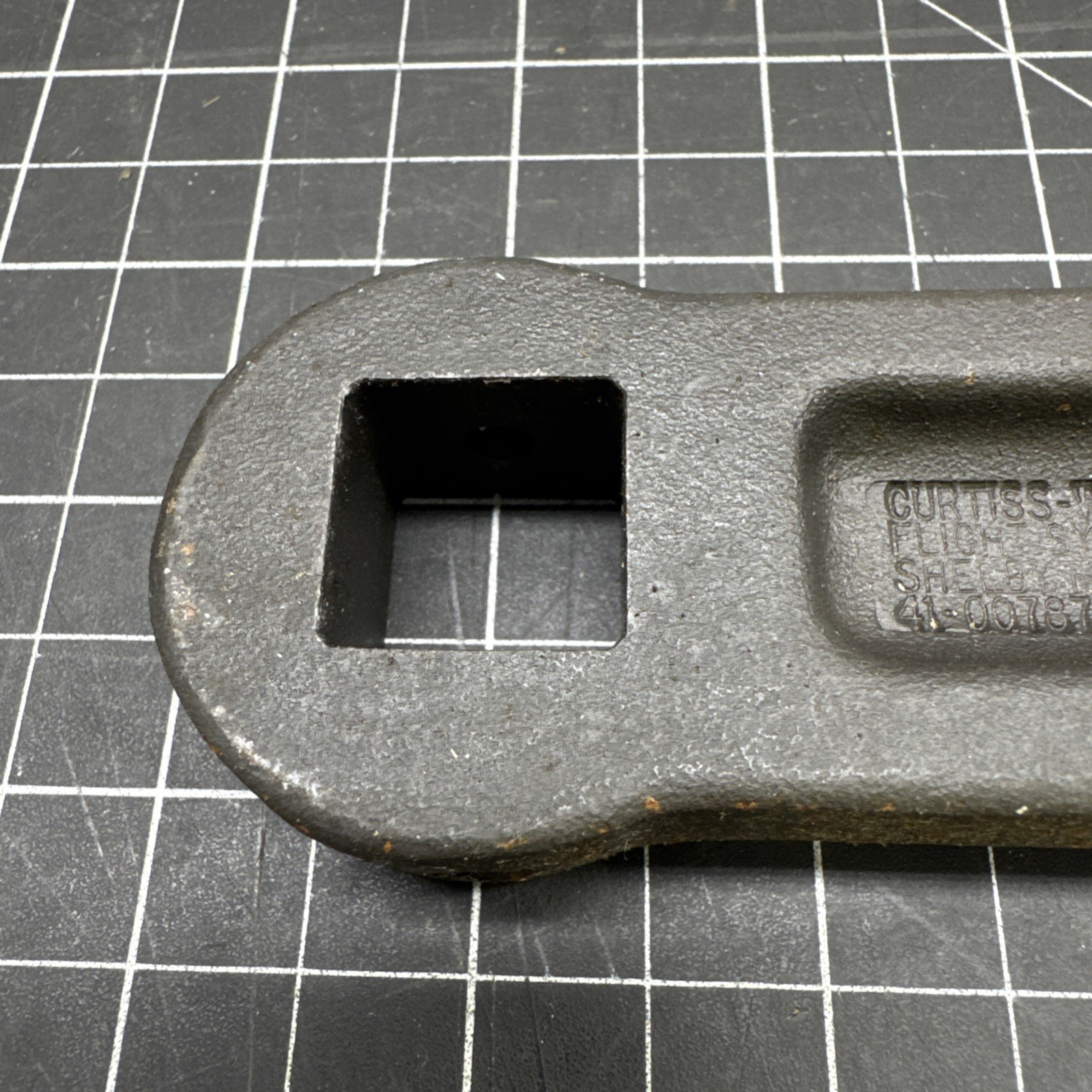 Curtiss Wright Tool Swench Made In USA 41-00787-11 1 7/16 Boxed End Wrench C5