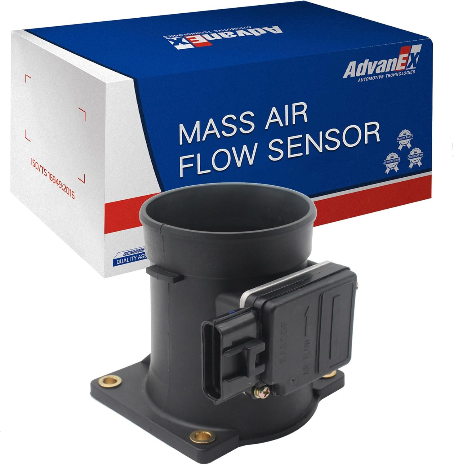 Mass Air Flow Sensor MAF Compatible with 1996-2002 Ford Crown Victoria, Lincoln
