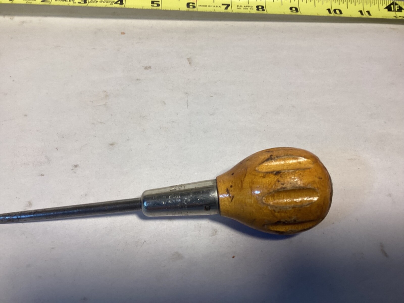 Vintage Millers-Falls #365A Awl wood workers hand tool