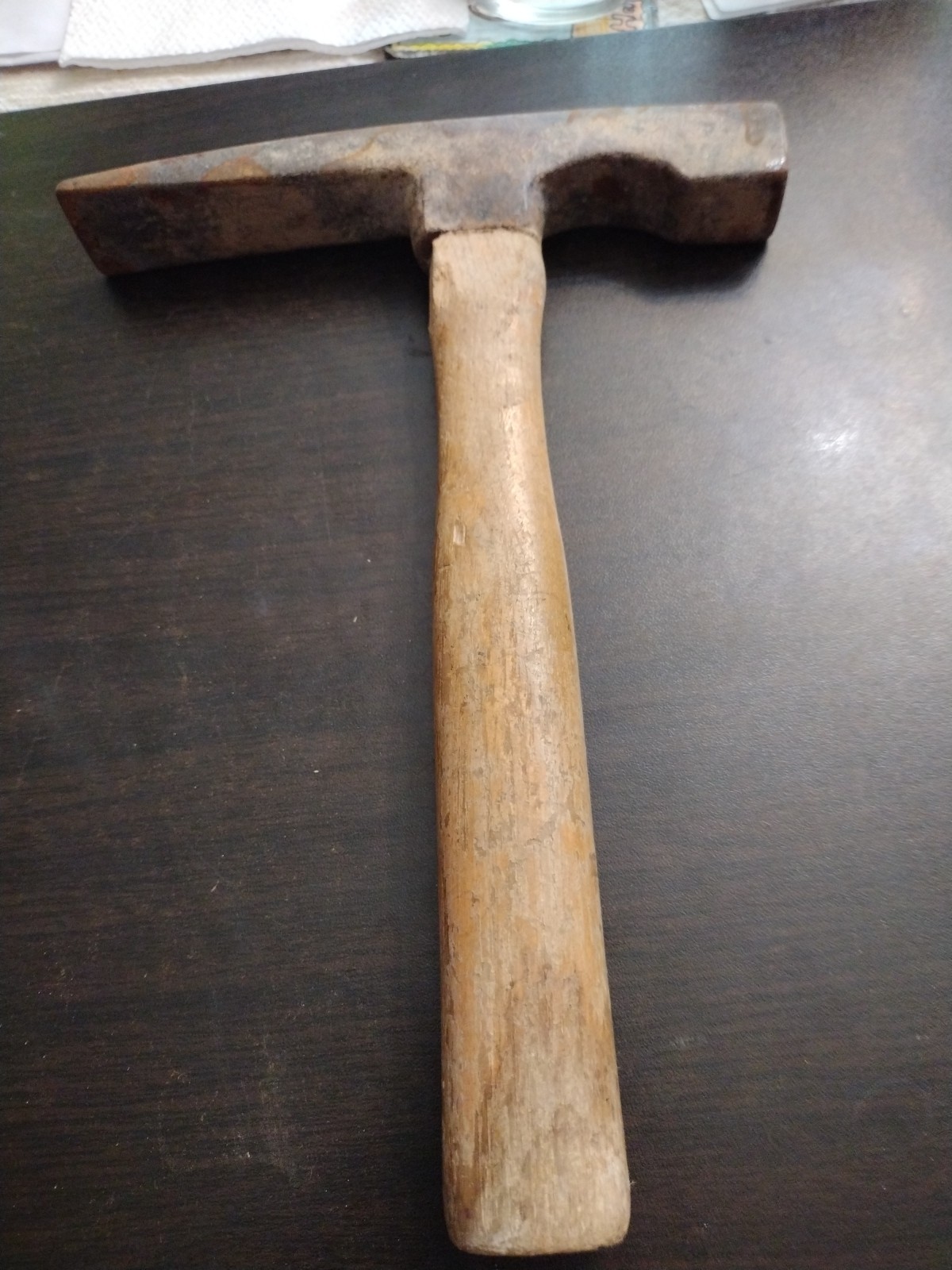 Vintage STANLEY No.435 24 oz Brick Mason Hammer 11″ Long