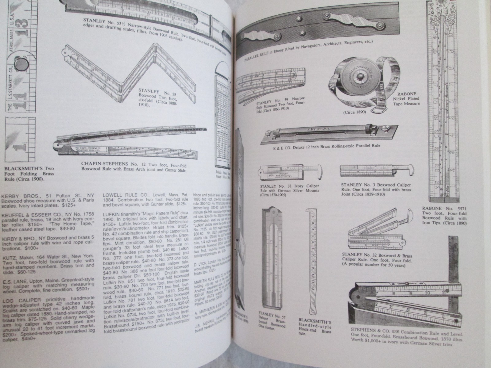 The Antique Tool Collector’s Guide to Value Ronald S. Barlow Paperback Book 1999