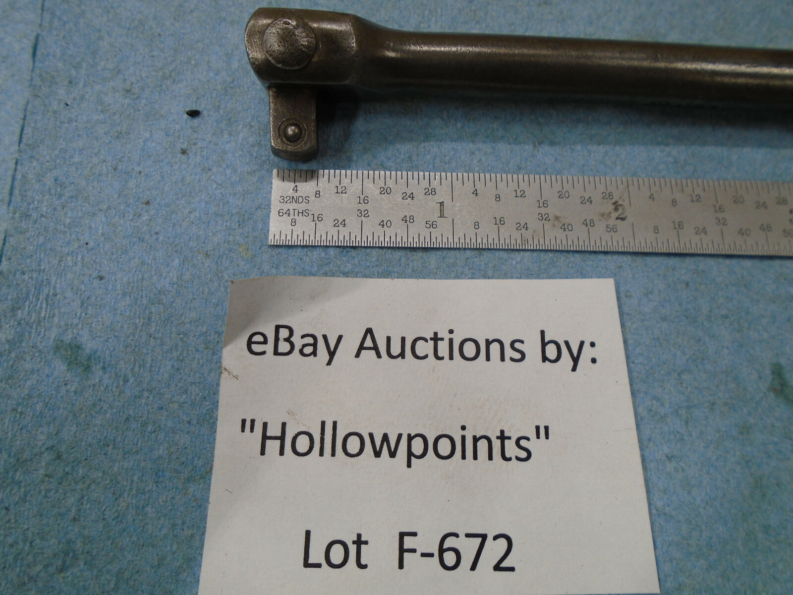 None Better USA Vintage M50 Flex Head Breaker Bar 1/4″ Drive 5-1/2″ Long F672