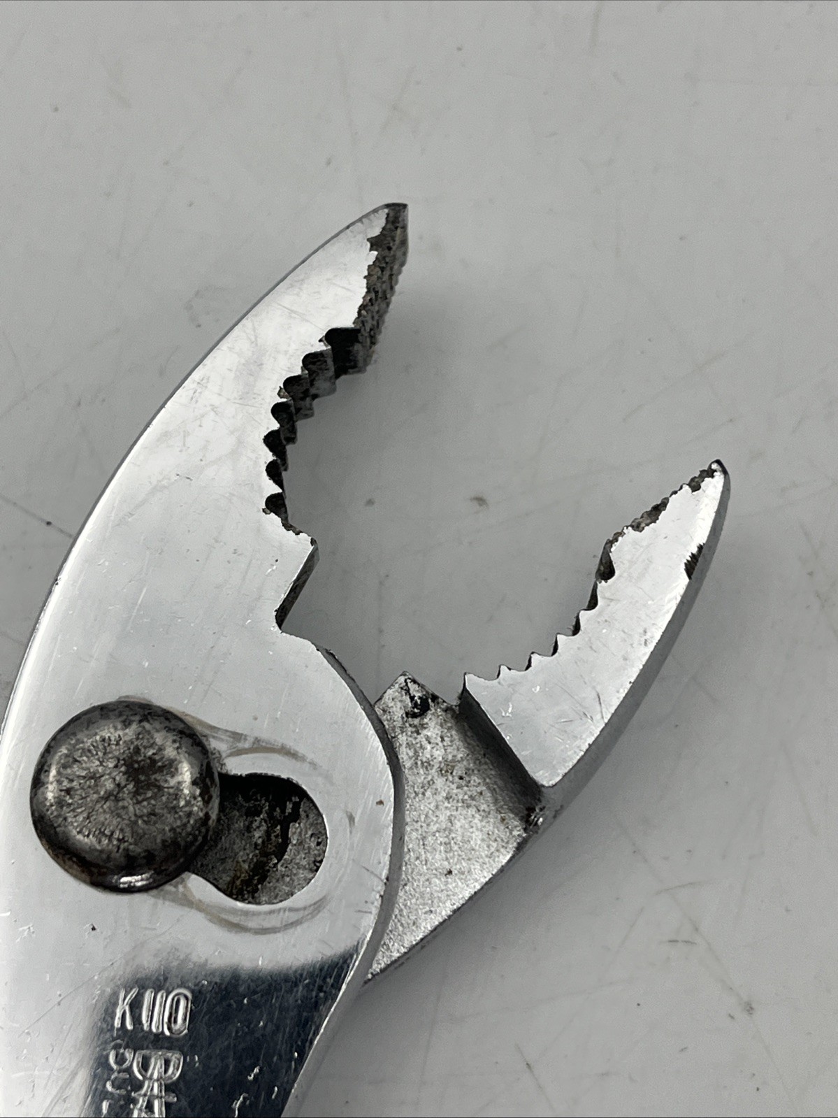 Vintage Diamond Horseshoe K110 Slip Joint Pliers 10″ Duluth USA