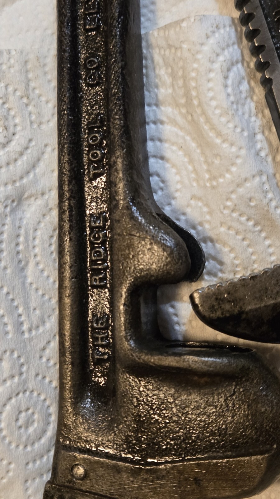 Early The Ridge Tool Co. Elyria Ohio Pat. No. 1727623