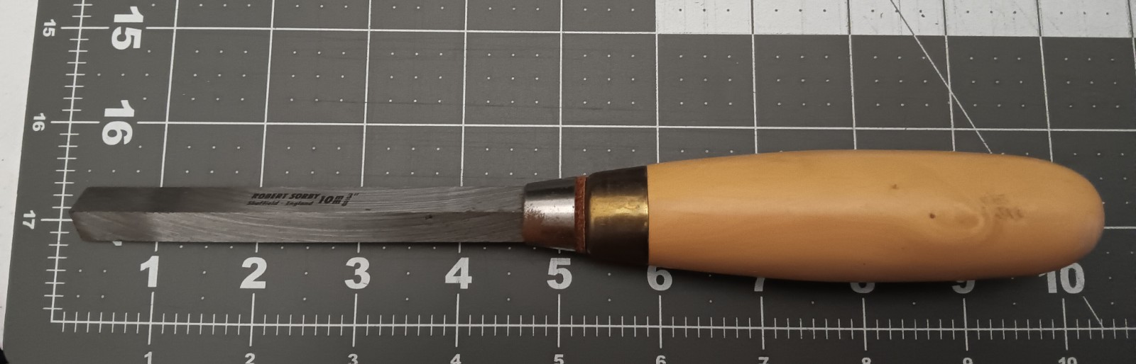 Robert Sorby 3/8” 10 mm Heavy Duty Sash Mortice Chisel Sheffield England