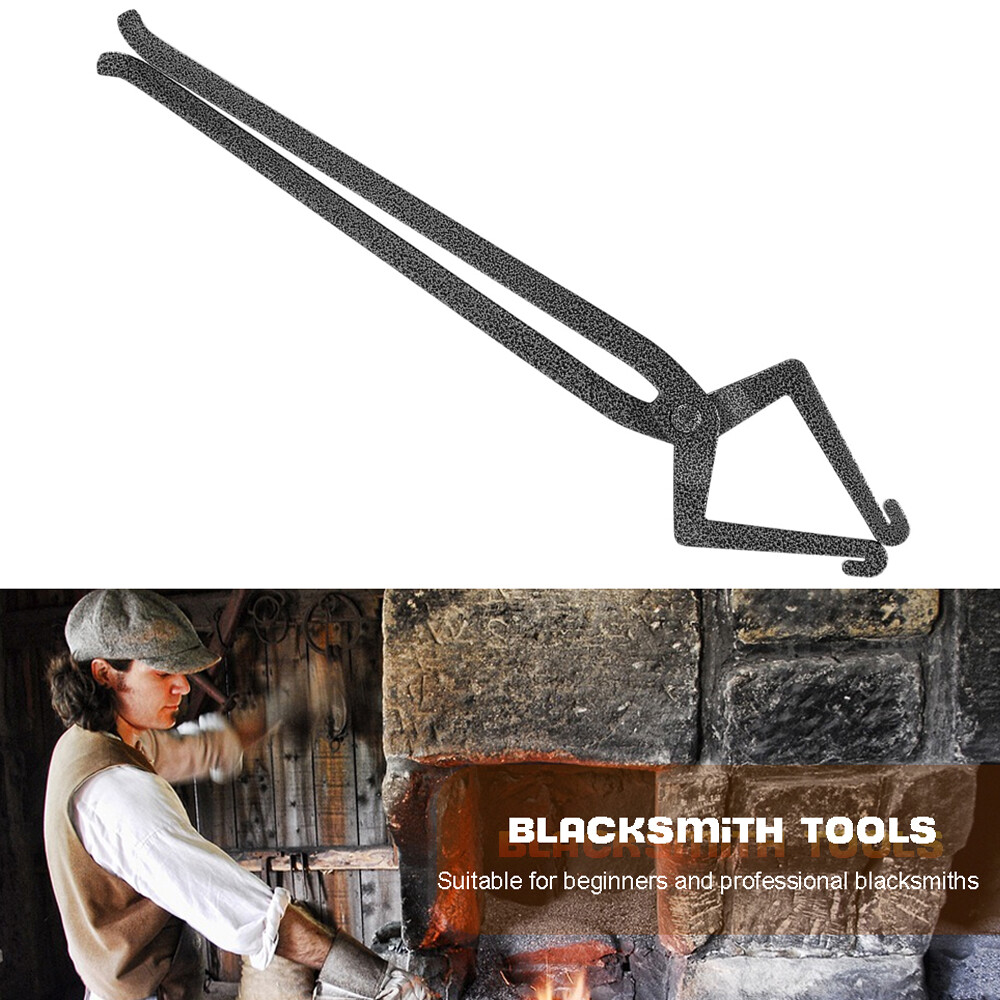Blacksmith Tongs Tool Hammer Eye Pick Up Tongs Hammer Making Tongs for Beginner
