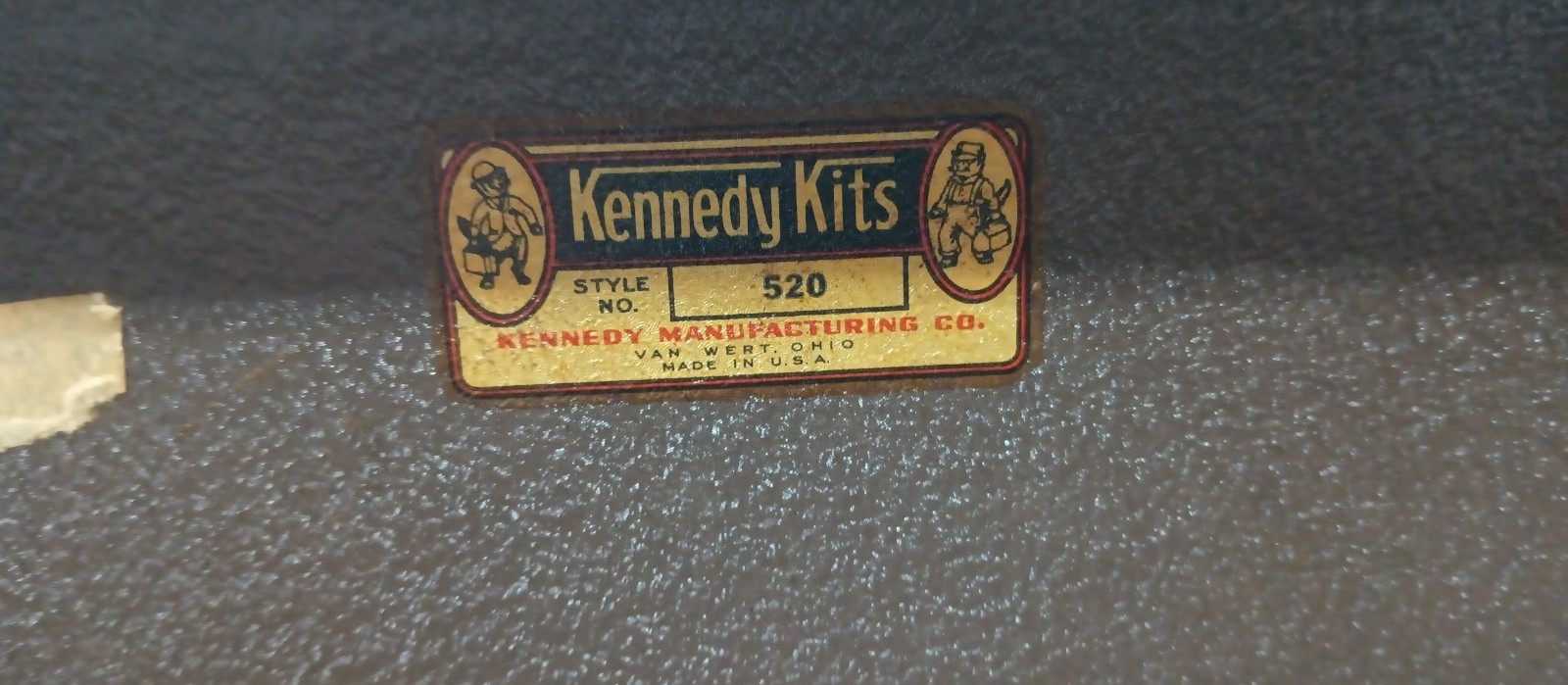 Kennedy Kits Style No. 520 Machinist Tool Chest Box Vintage