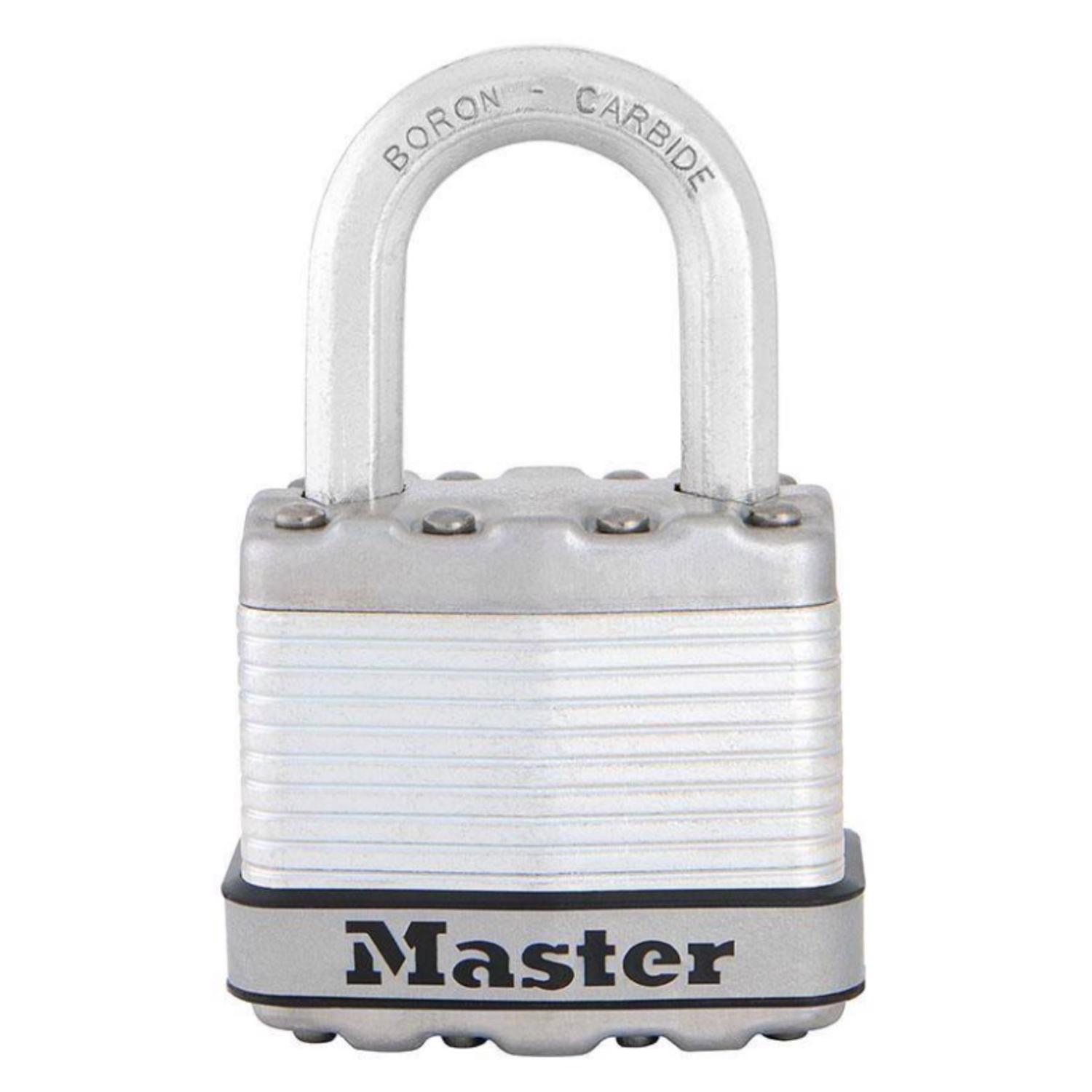 Master Lock M1XKADCCSEN Magnum Dual-Armor Laminated Padlock 1-3/4 in.