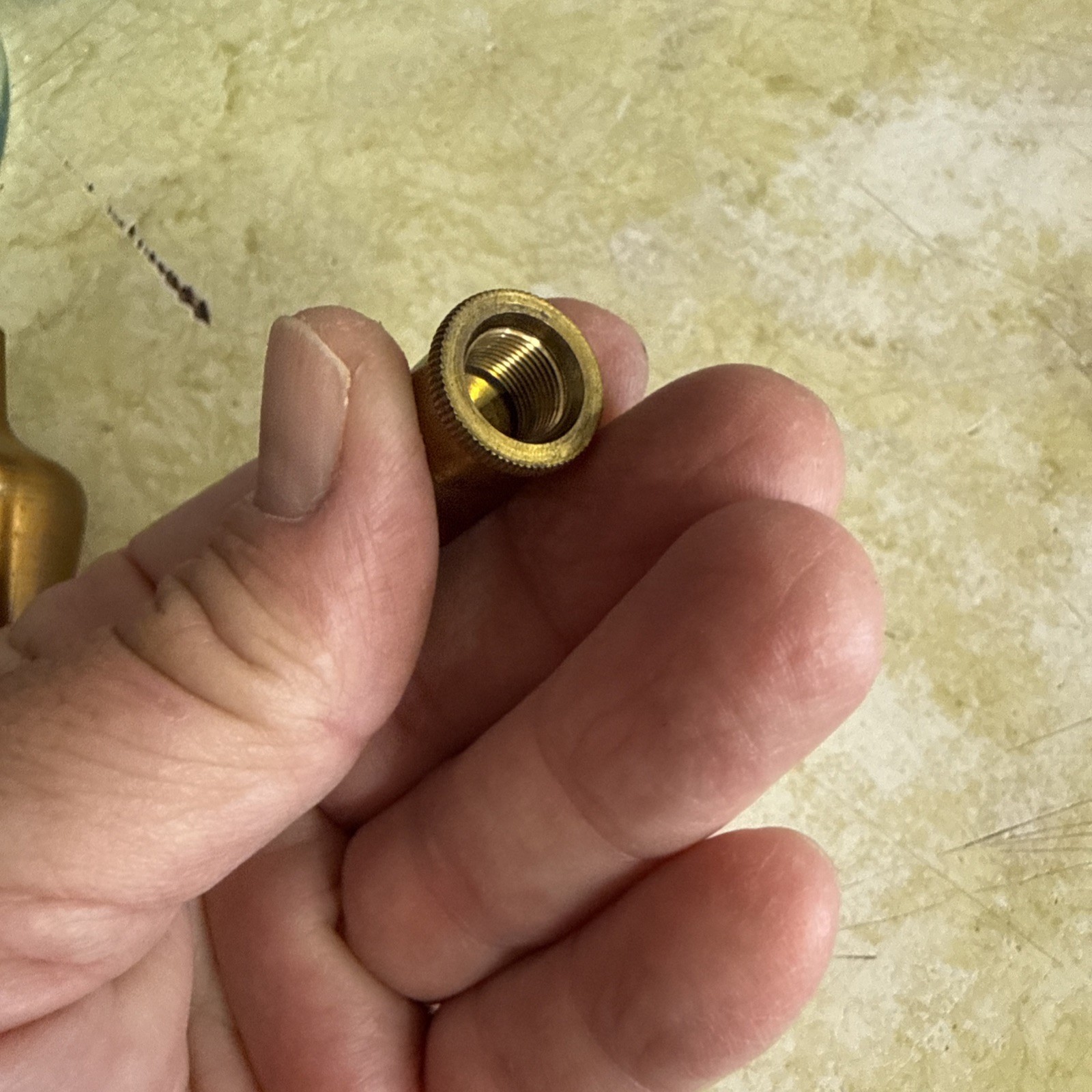 K & E Brass Plumb Bob 6480-12 Steel Tip Keuffel & Esser Co