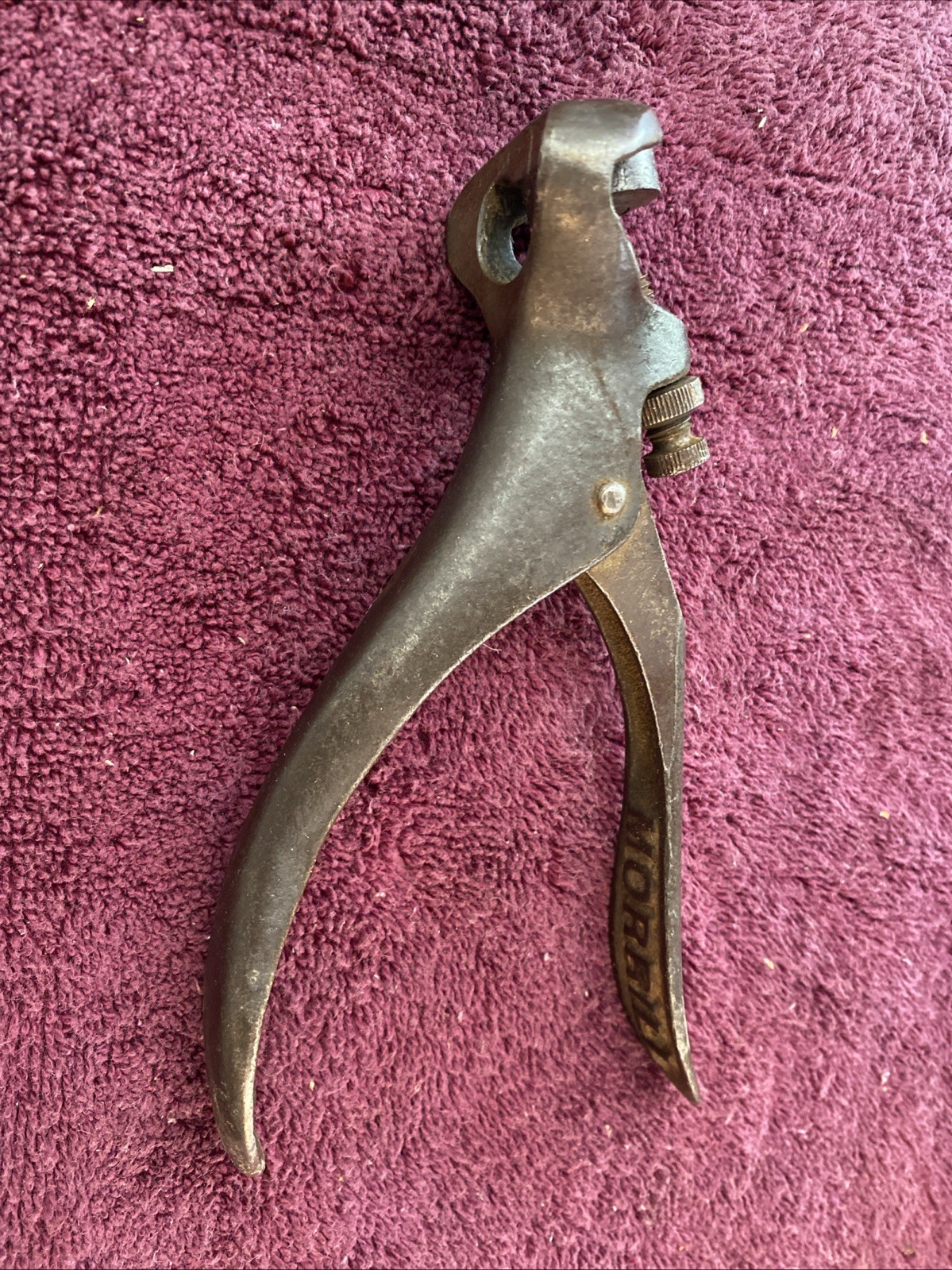 ANTIQUE Morrill’s APEX Hand Saw Tooth Setter Tool USA Woodworking